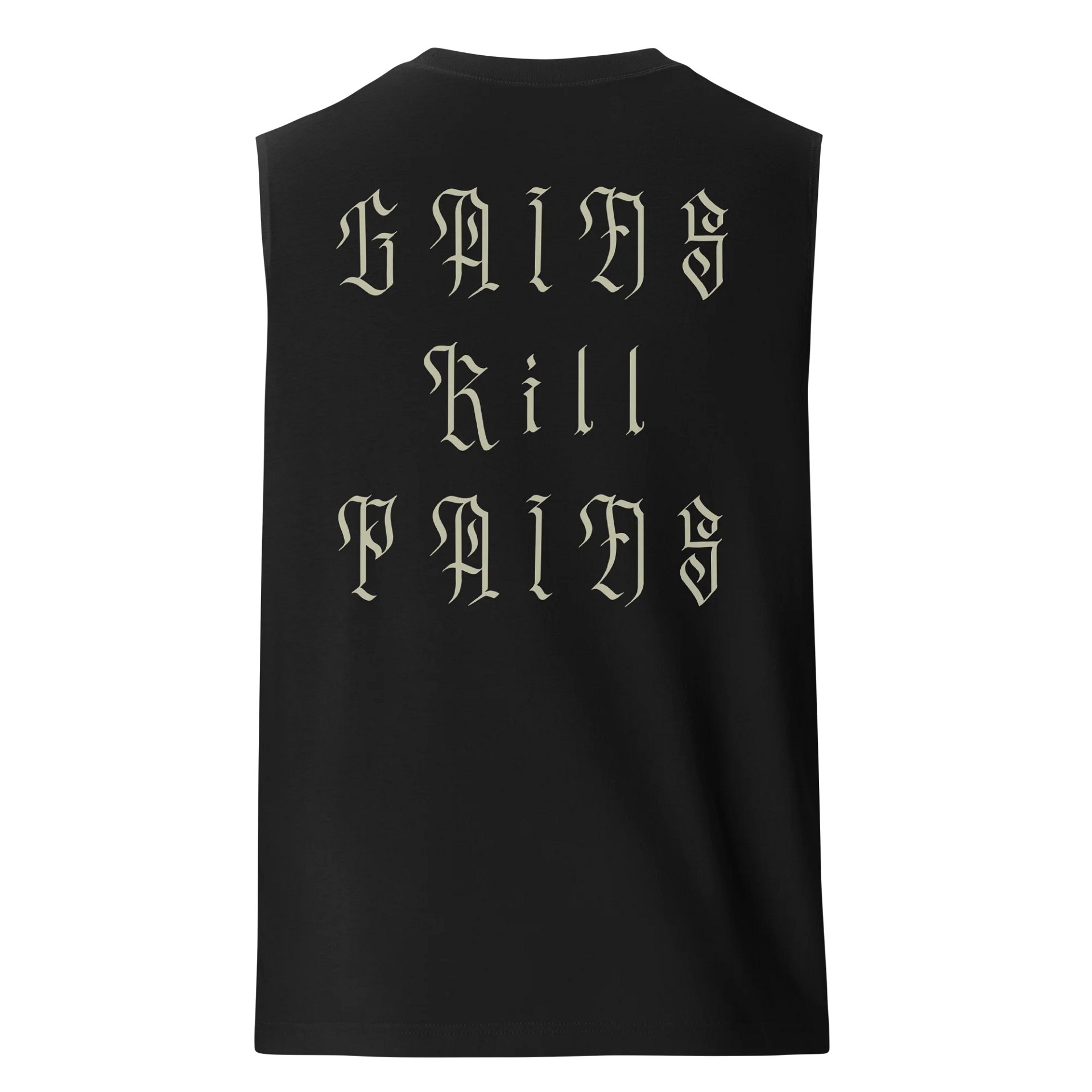 "Gains kill Pains" Muscle Tank product image (3)