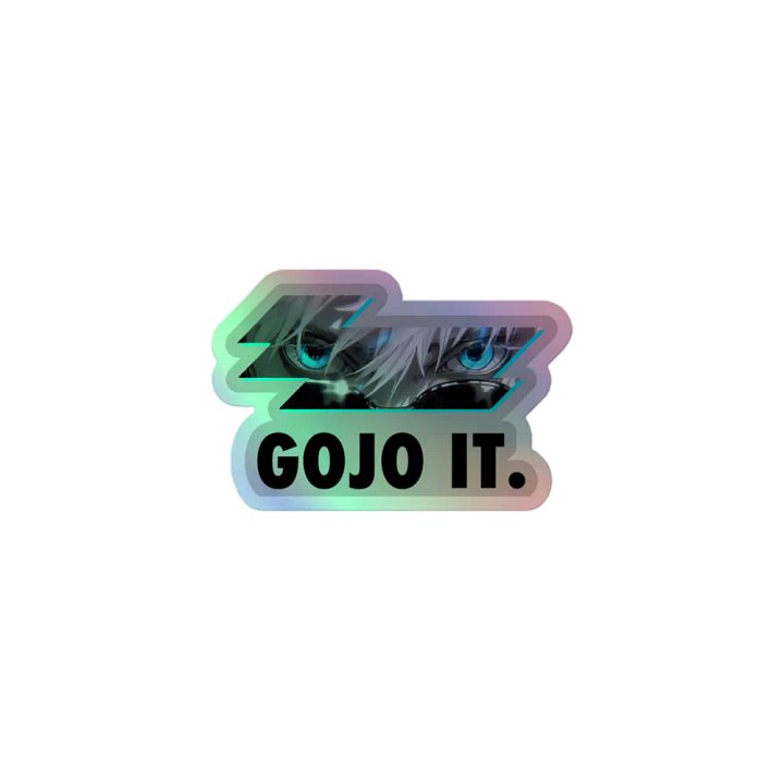 Holo GoJo It Sticker product image (1)