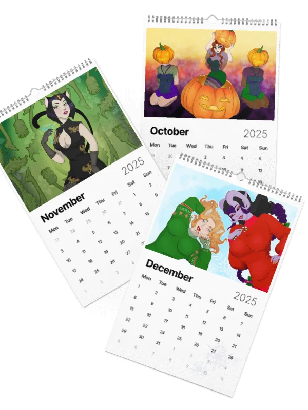 2025 Pinup-tober Calendar product image (29)
