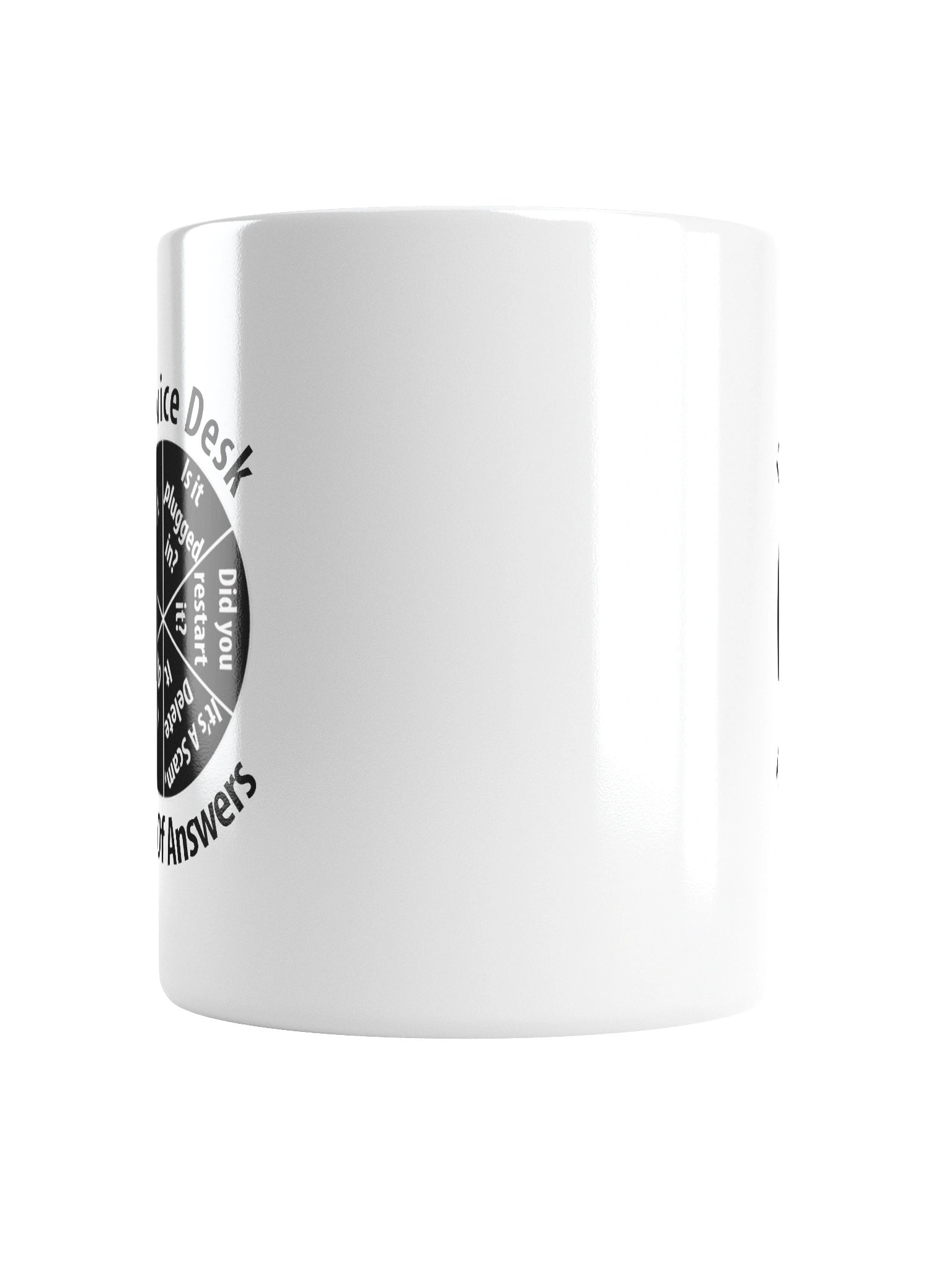 IT Service Desk Wheel of Answers Information Technology Mug Cup product image (16)