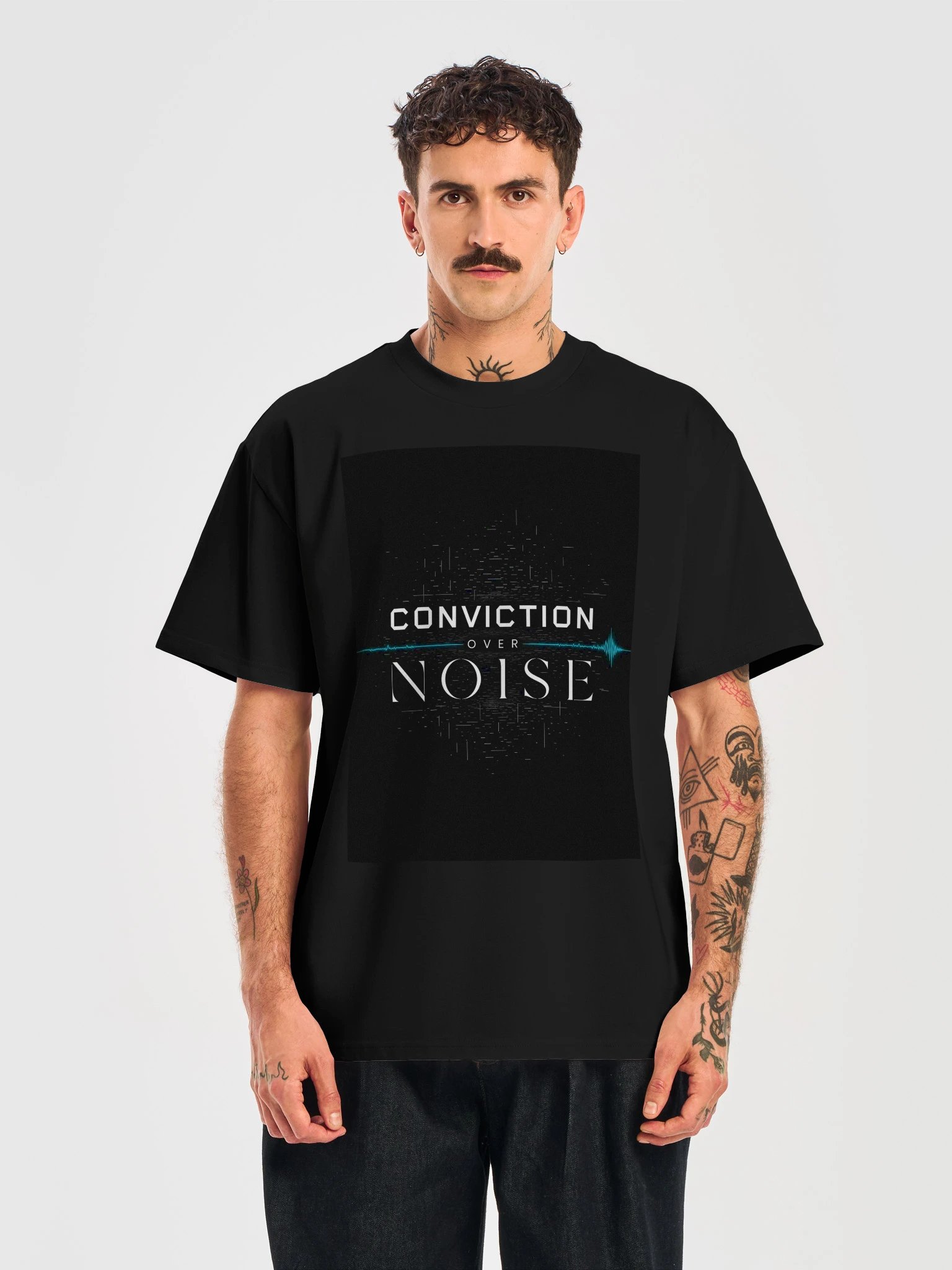 Conviction Over Noise Tee product image (5)
