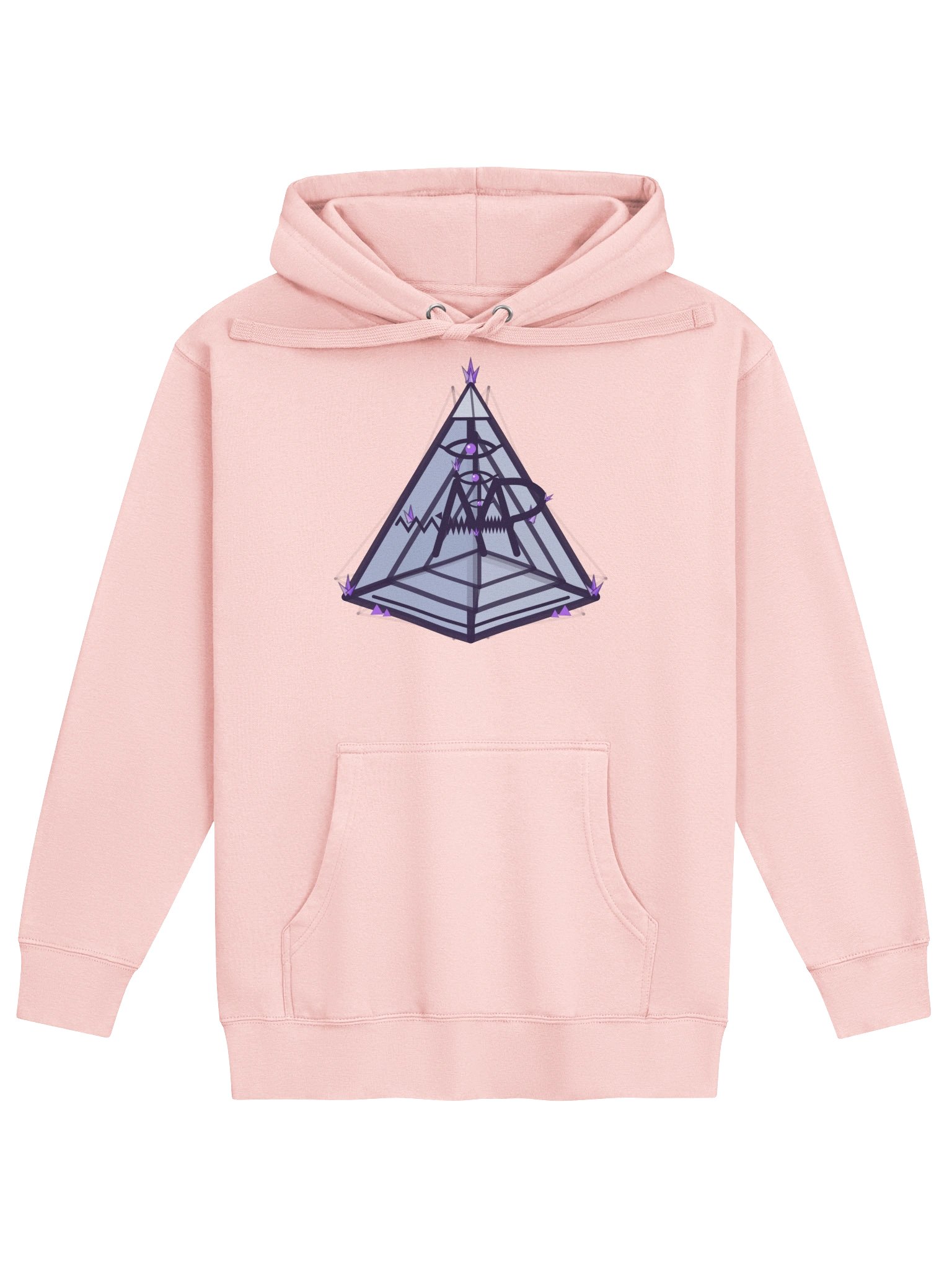 Mt. AMP 9D Pyramid Hoodie — Pink product image (1)