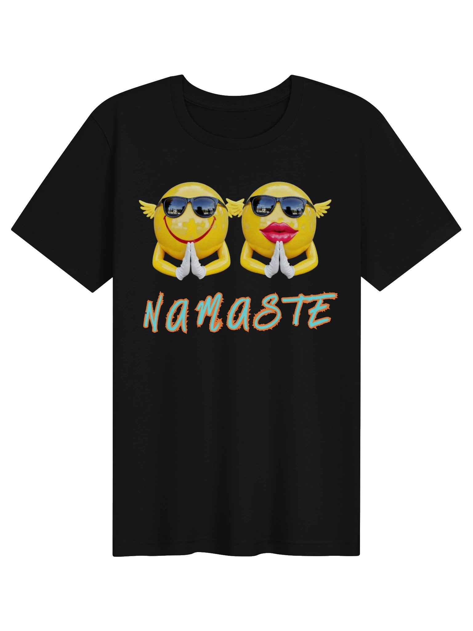 Namaste Smiley Vibes Tee product image (3)