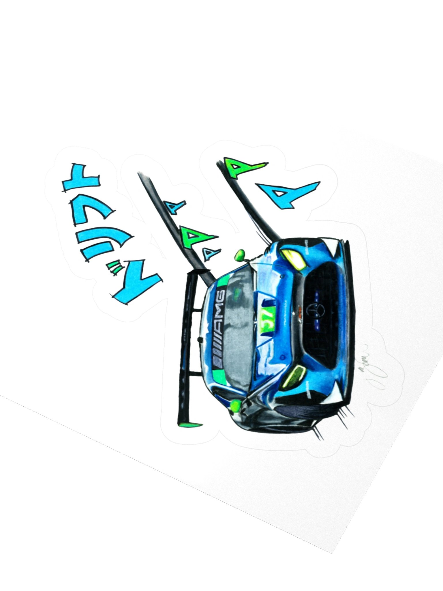 Merc Drift Sticker product image (8)