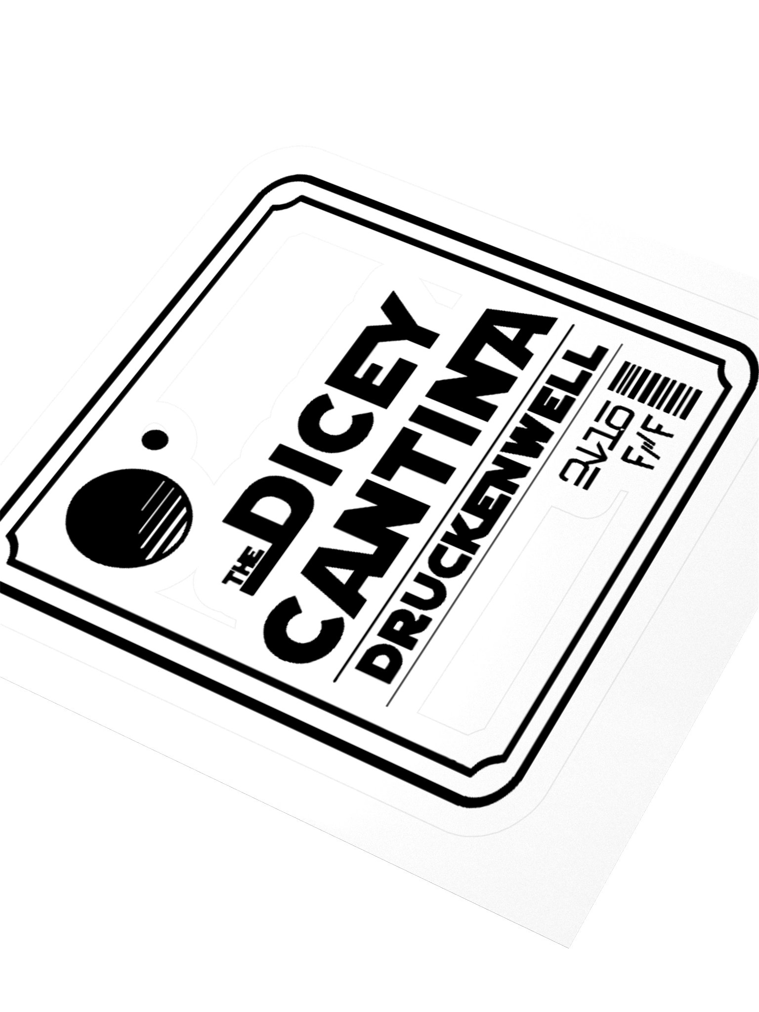 Druckenwell Badge Sticker product image (3)