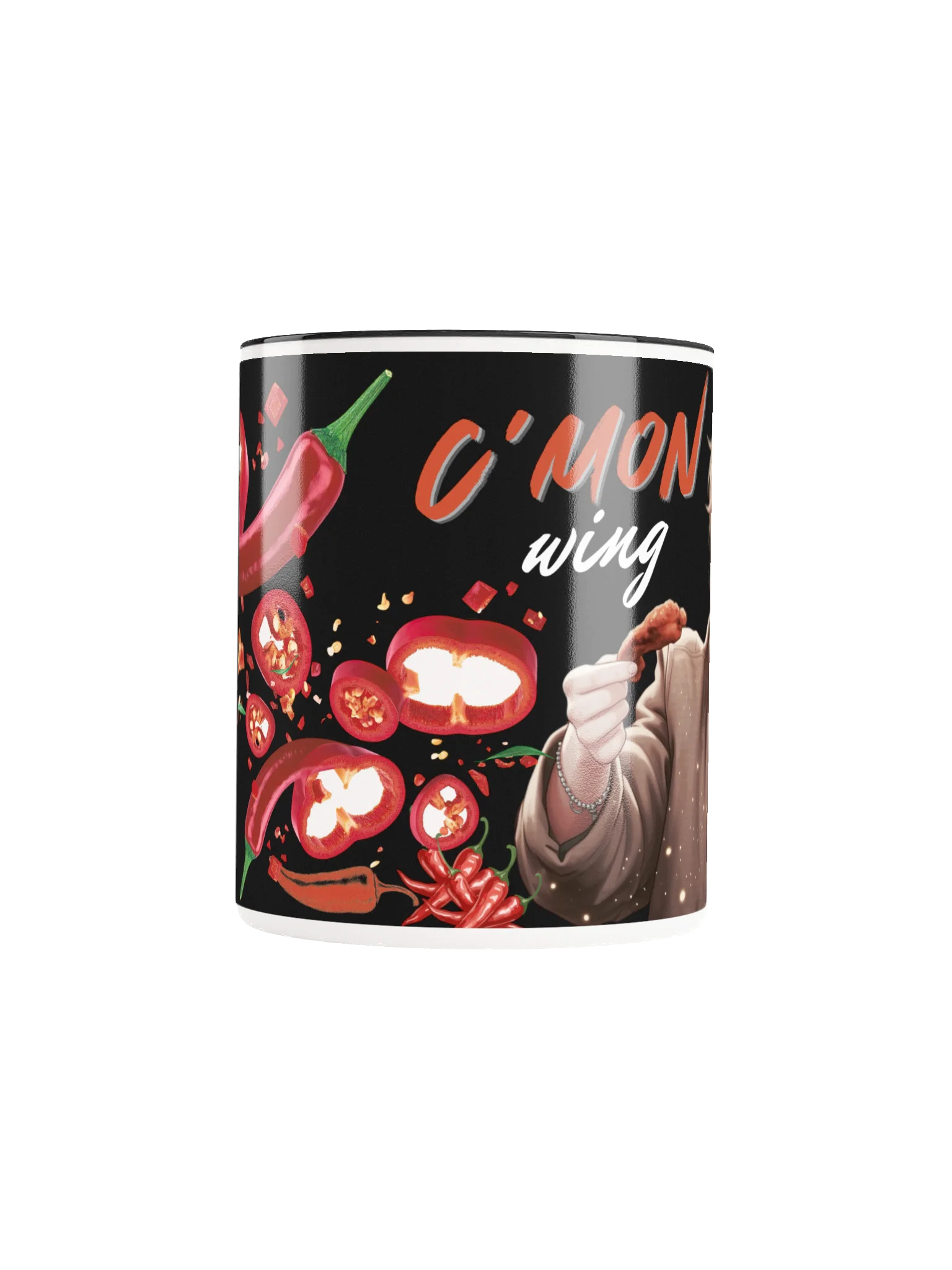 Jimin's HotOnes Mug (Black) product image (5)