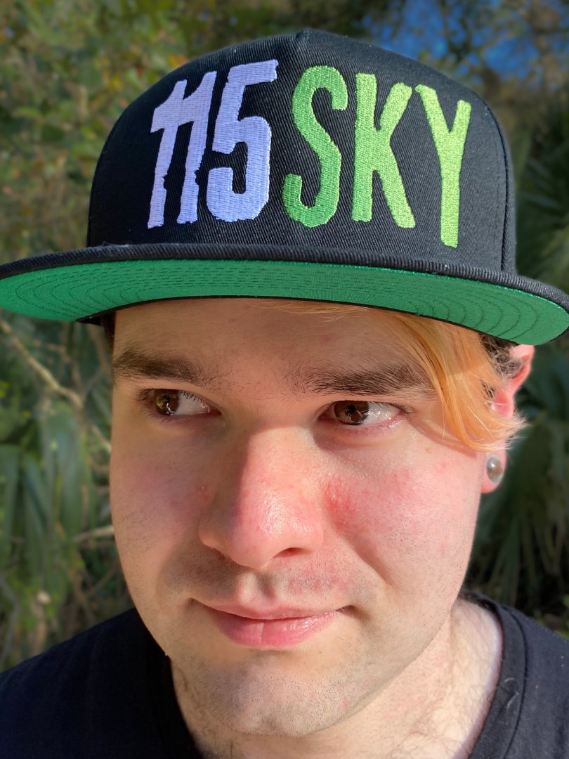 115SKY Flat Snapback Cap product image (3)