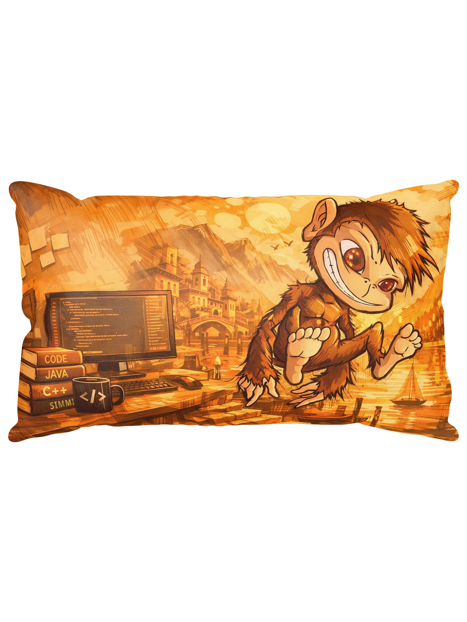 jMonkeyEngine Venice small pillow product image (5)