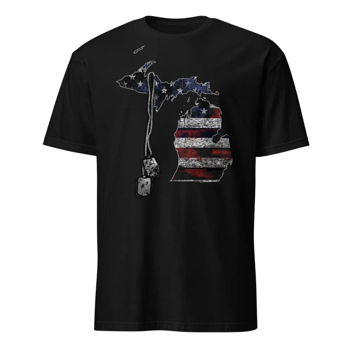 Michigan Veteran Dog Tags product image (1)