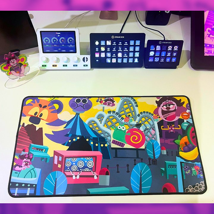 Park Rides Deskmat (12
