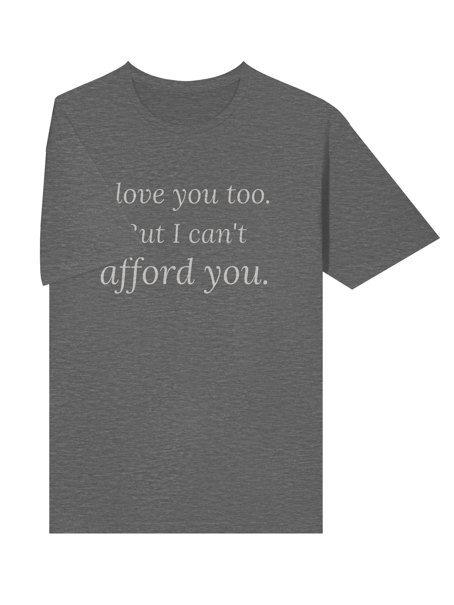 I Love You Too — primalbeet Script Statement Tee product image (9)