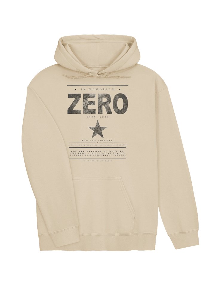 The Smashing Pumpkins In Memoriam Zero 1995–2026 Merch Hoodie product image (2)