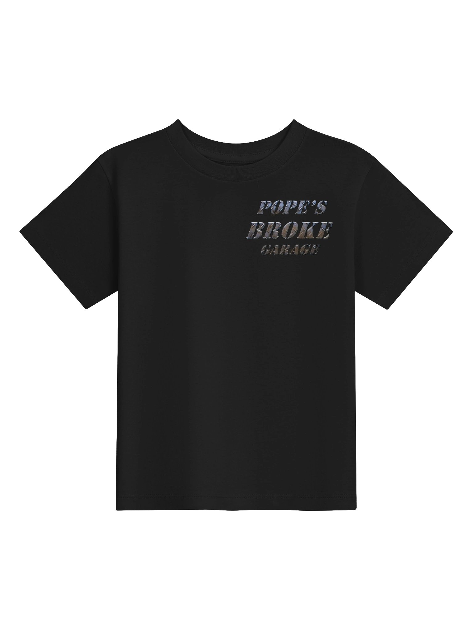 Pope’s Broke Garage Toddler Tee product image (1)