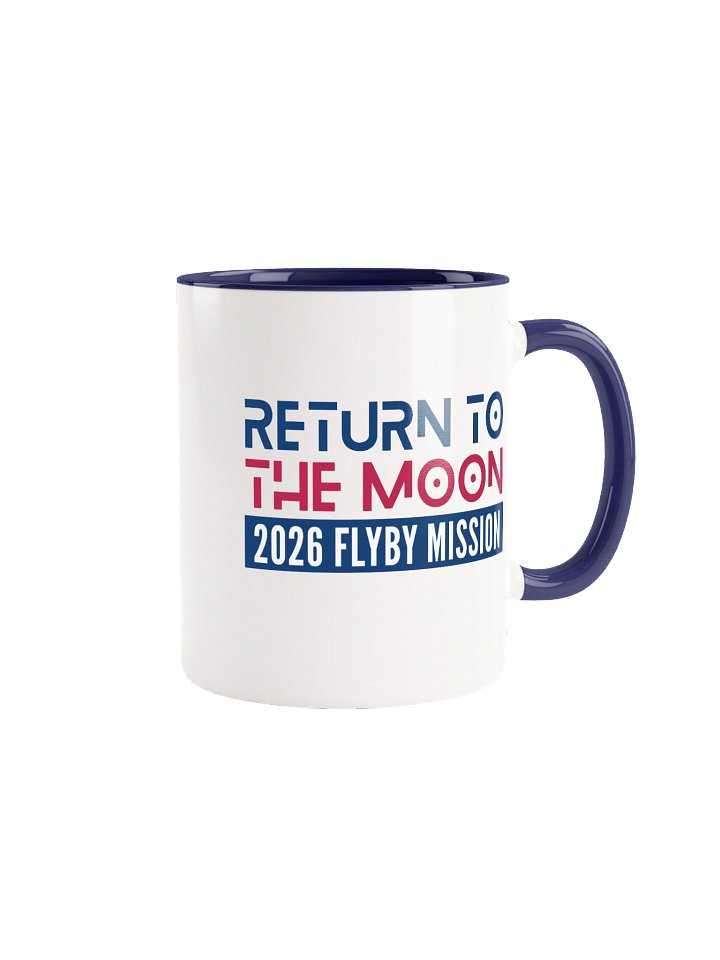 Mission to the Moon Mug April 1 2026 Keepsake, Two Tone Ceramic Cup product image (1)