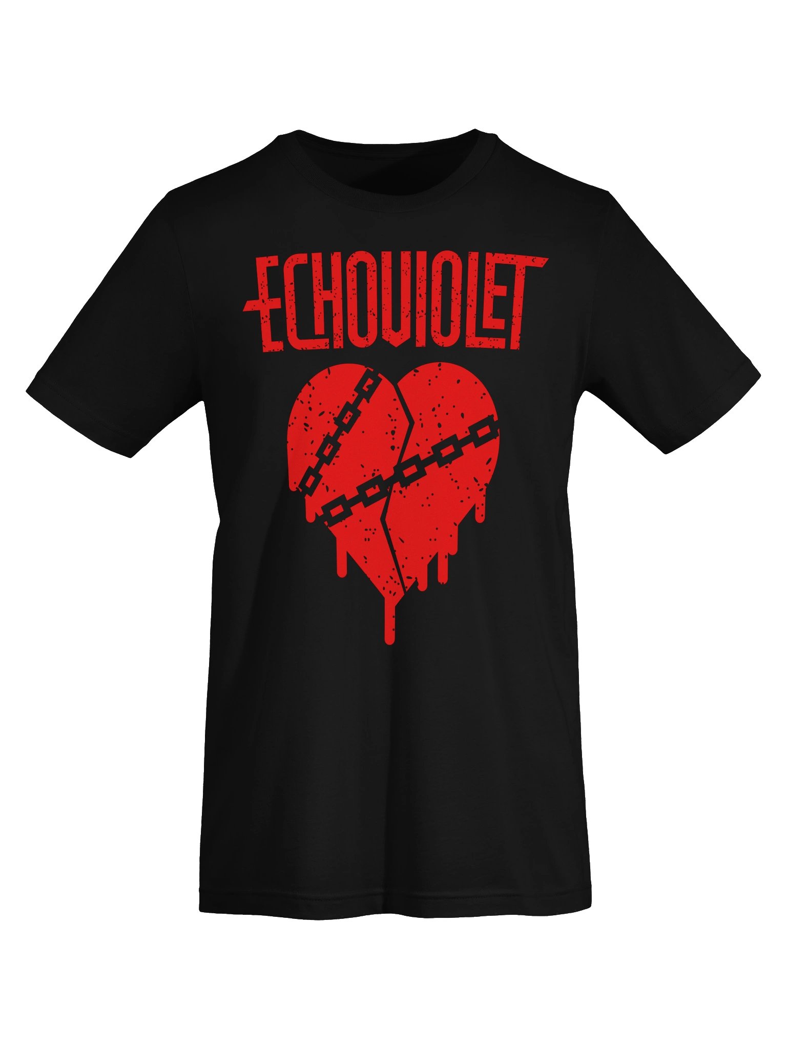 Chained Heart Grunge Shirt product image (4)