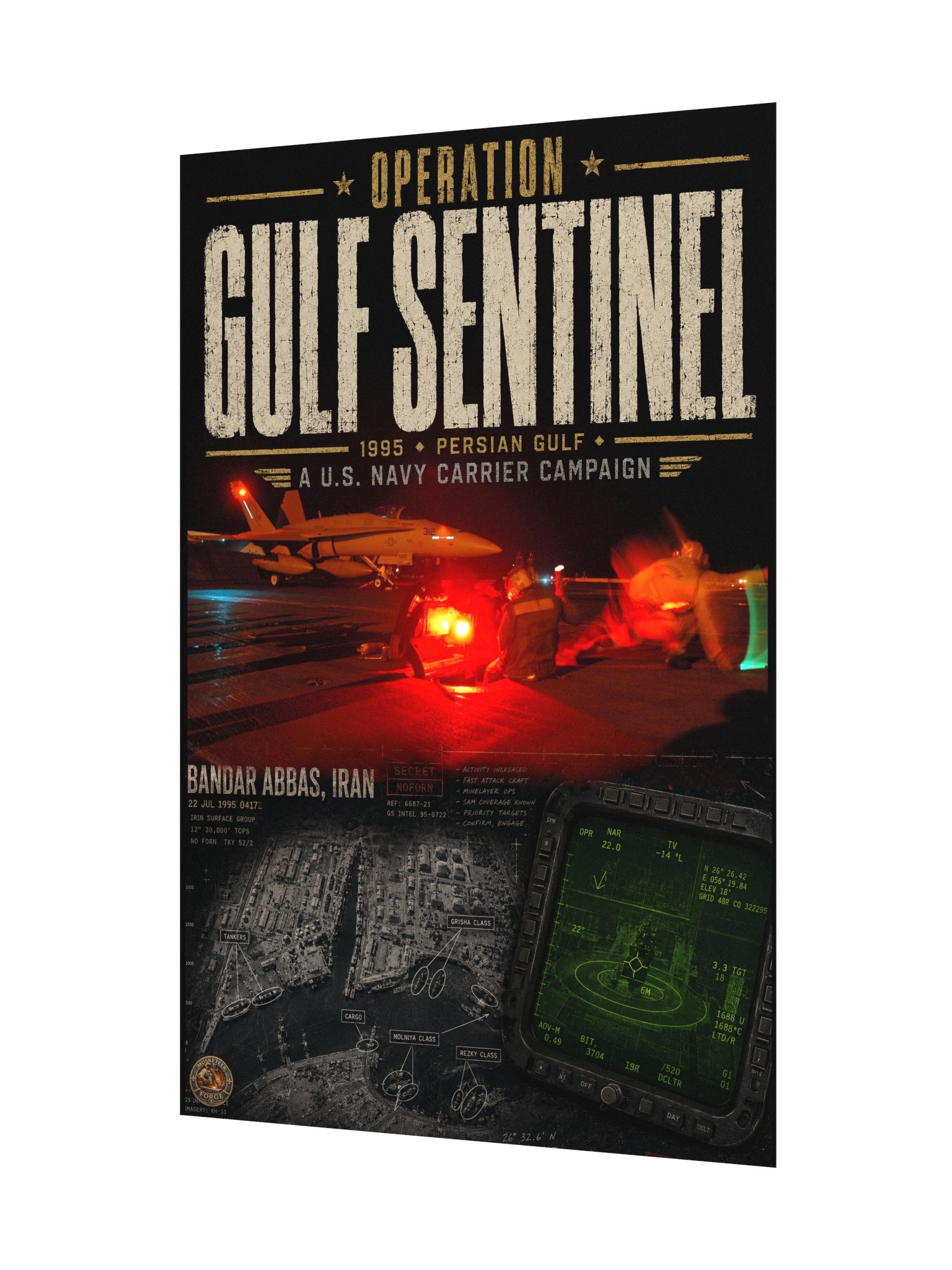 Operation Gulf Sentinel — Campaign Poster product image (3)