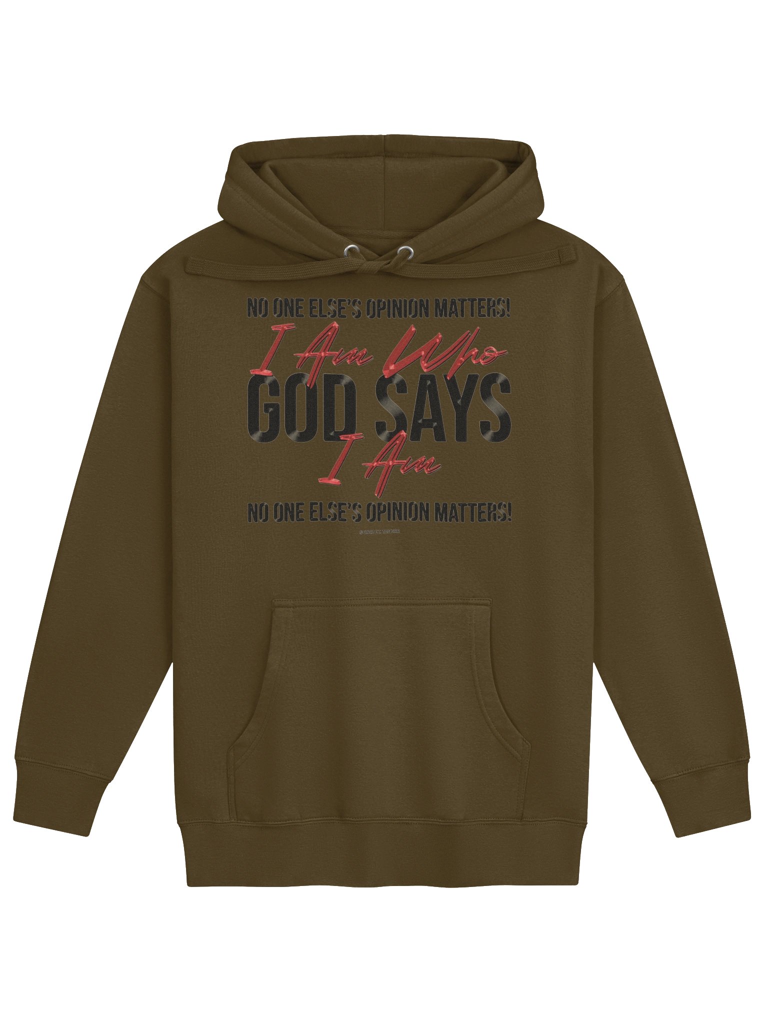 I Am Who God Says I Am, Hoodie BV product image (7)