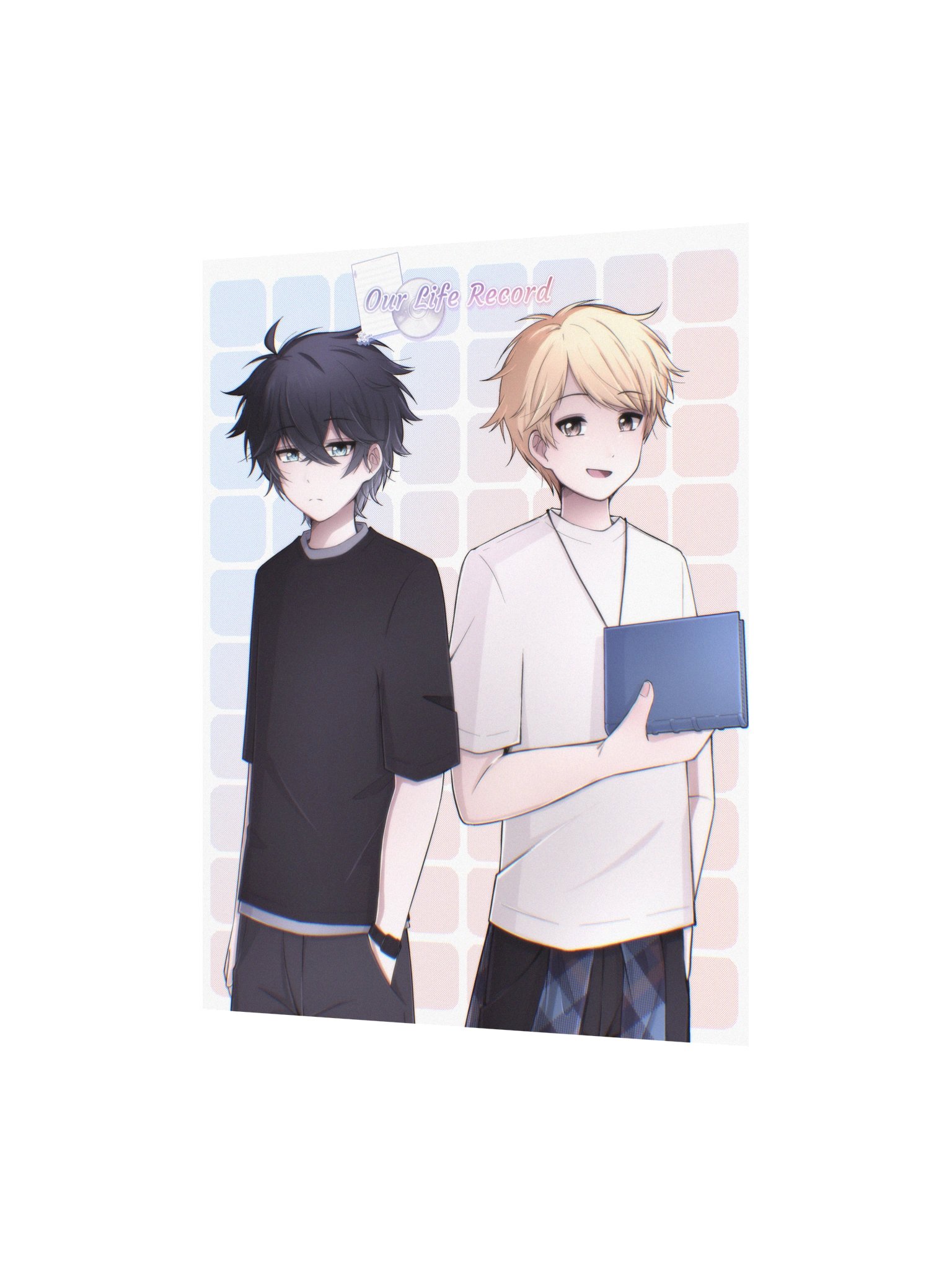 Poster "Our Life Record" – Shou & Yoichi (27,94x35,56 cm) product image (2)