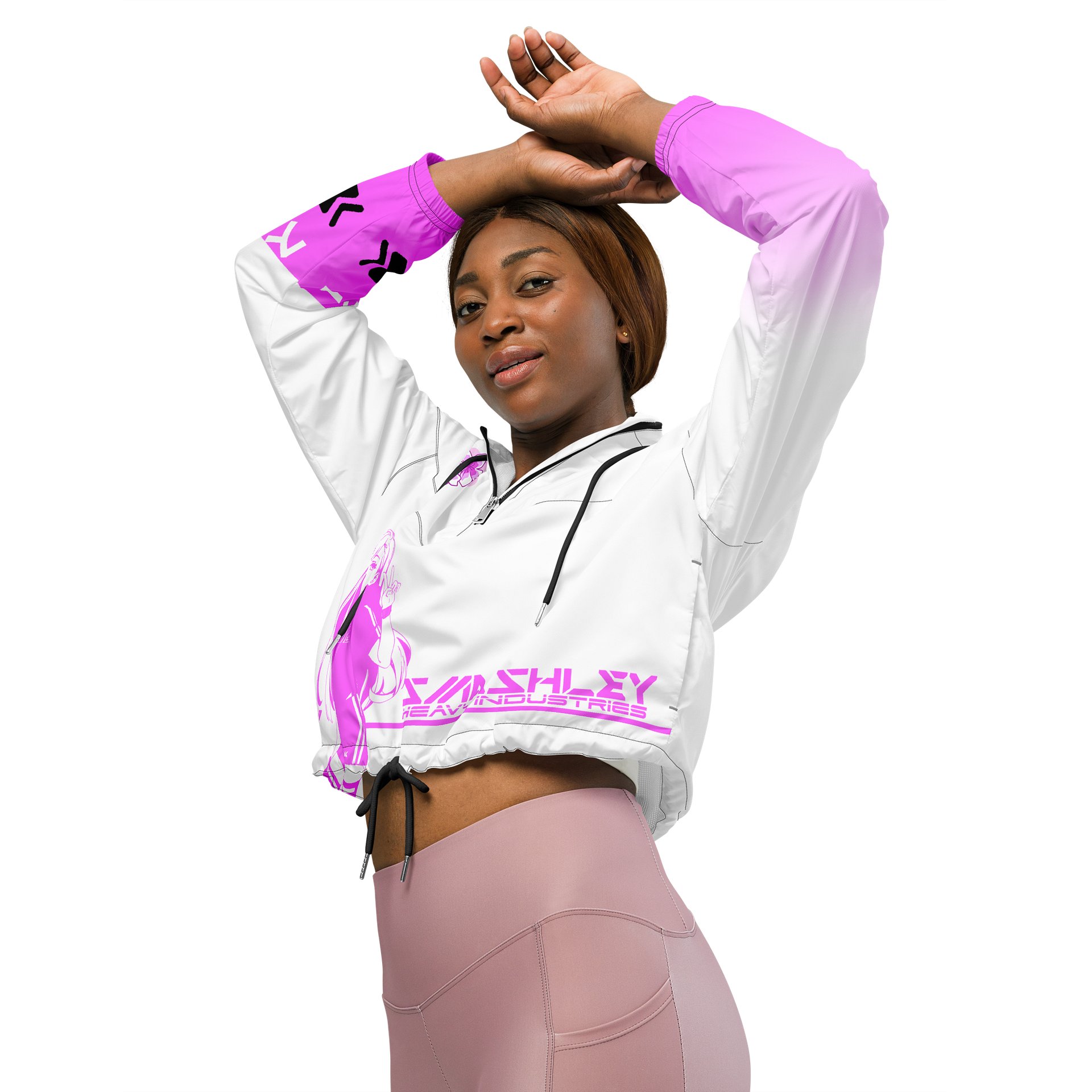 SmashTech - Sakura Cropped Windbreaker product image (3)