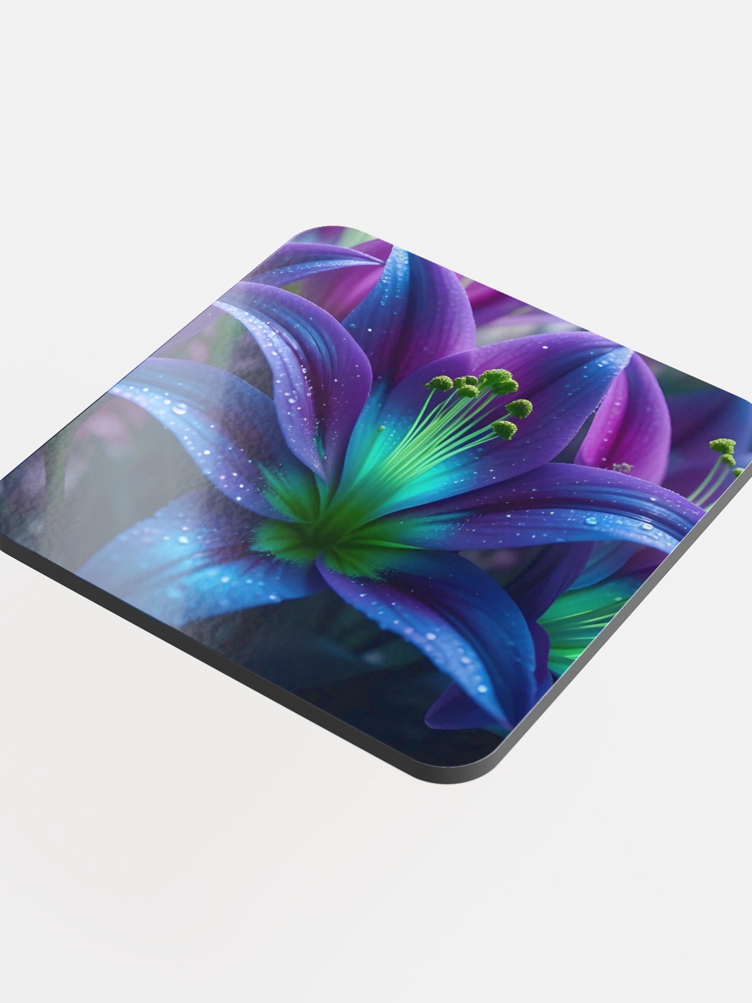 Dew-Kissed Petals Cork Coaster product image (4)