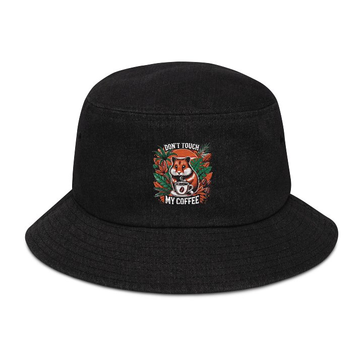Coffee Hamster Design Bucket Hat product image (1)