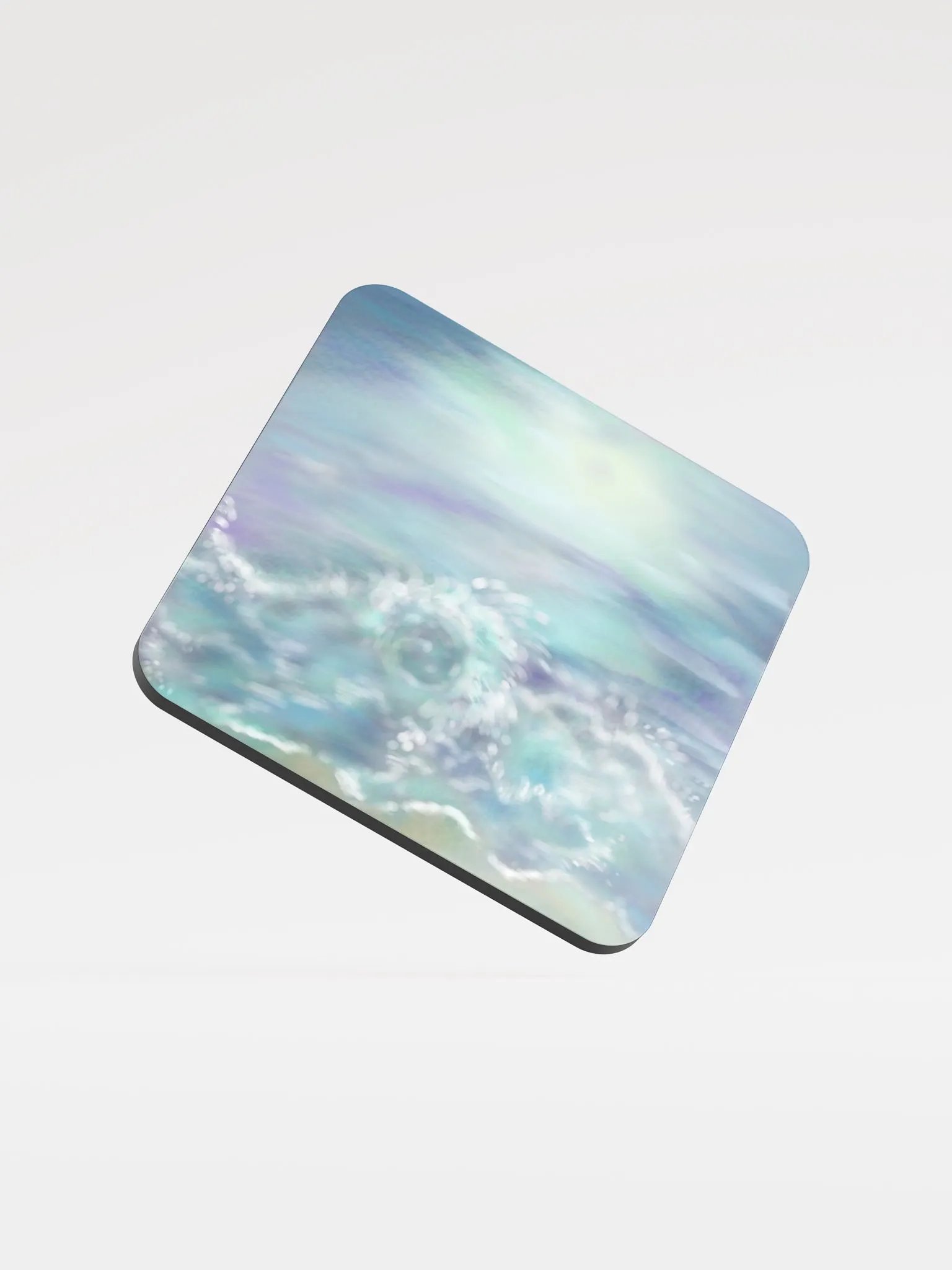 Ocean Wave Coffee Coaster product image (1)