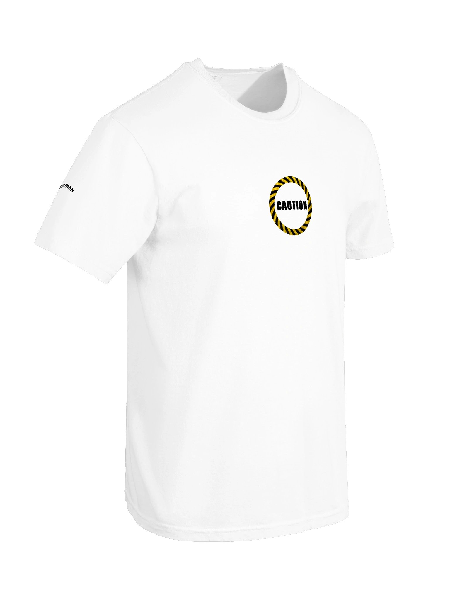 caution | embroidered tee product image (4)