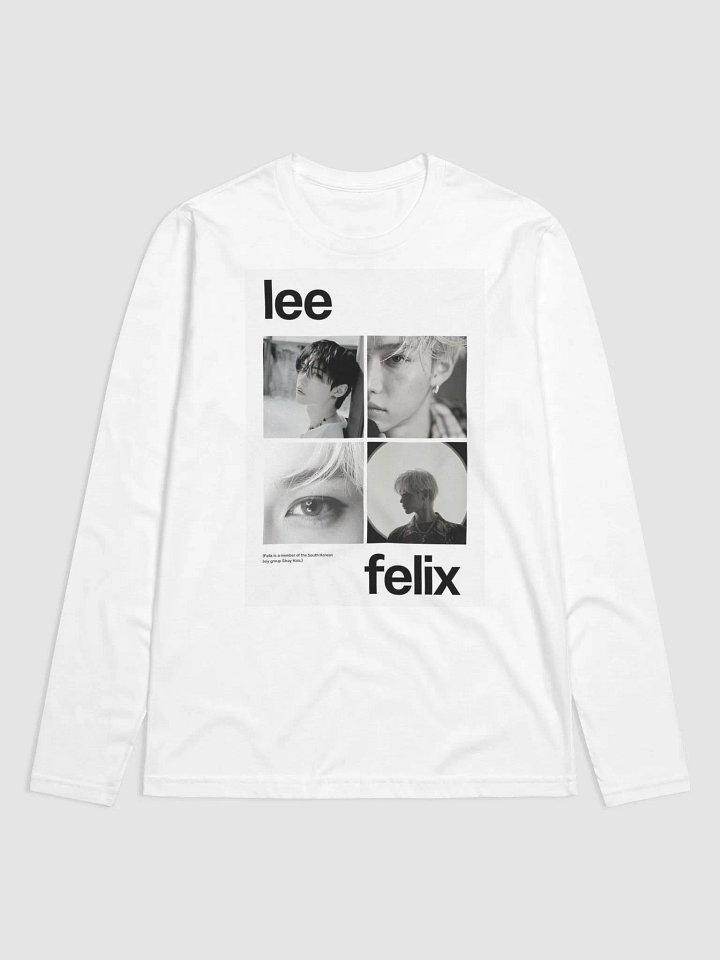 Lee Felix Stray Kids Long Sleeve Shirt product image (1)