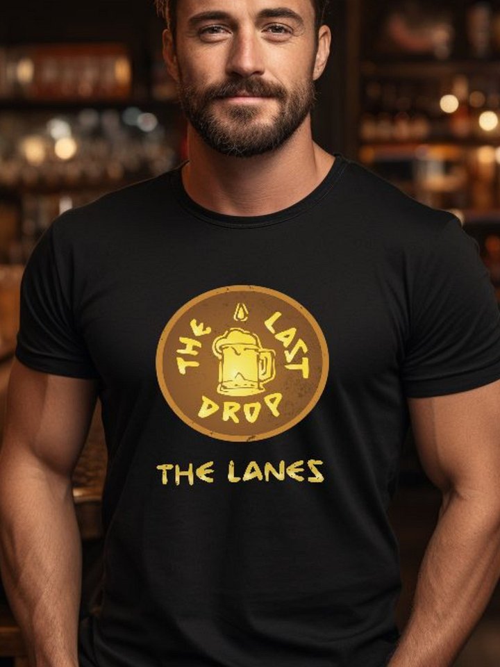 Arcane The Last Drop Pub Sign T-shirt product image (1)
