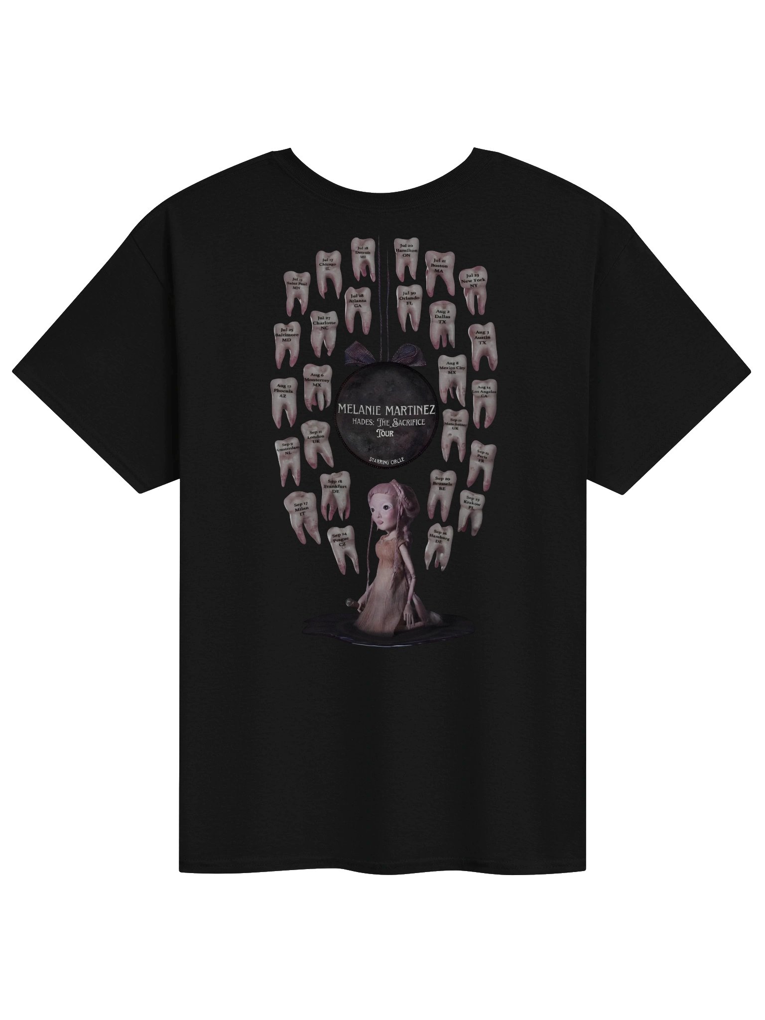 HADES THE SACRIFICE TOUR Melanie Martinez Merch T-Shirt product image (2)