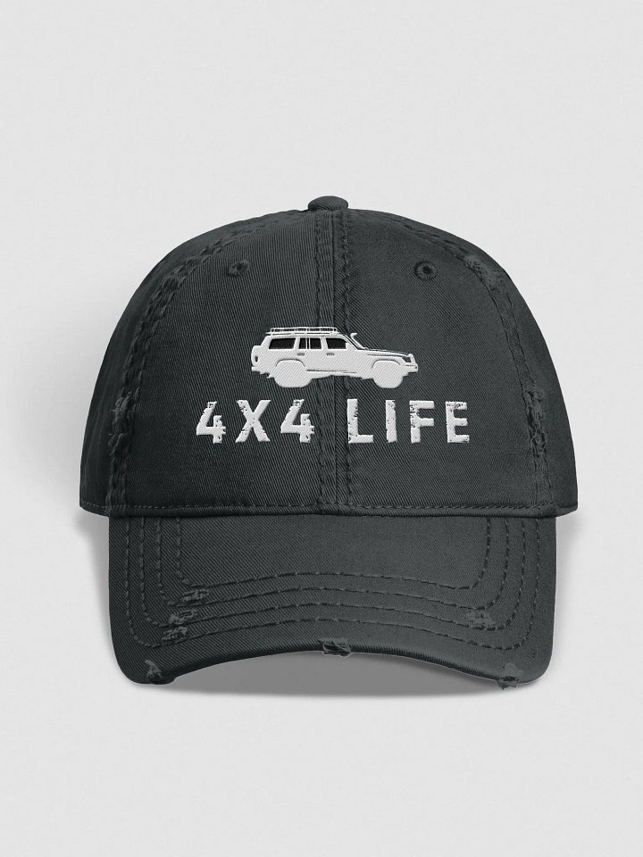 4x4 Life Distressed Hat product image (3)