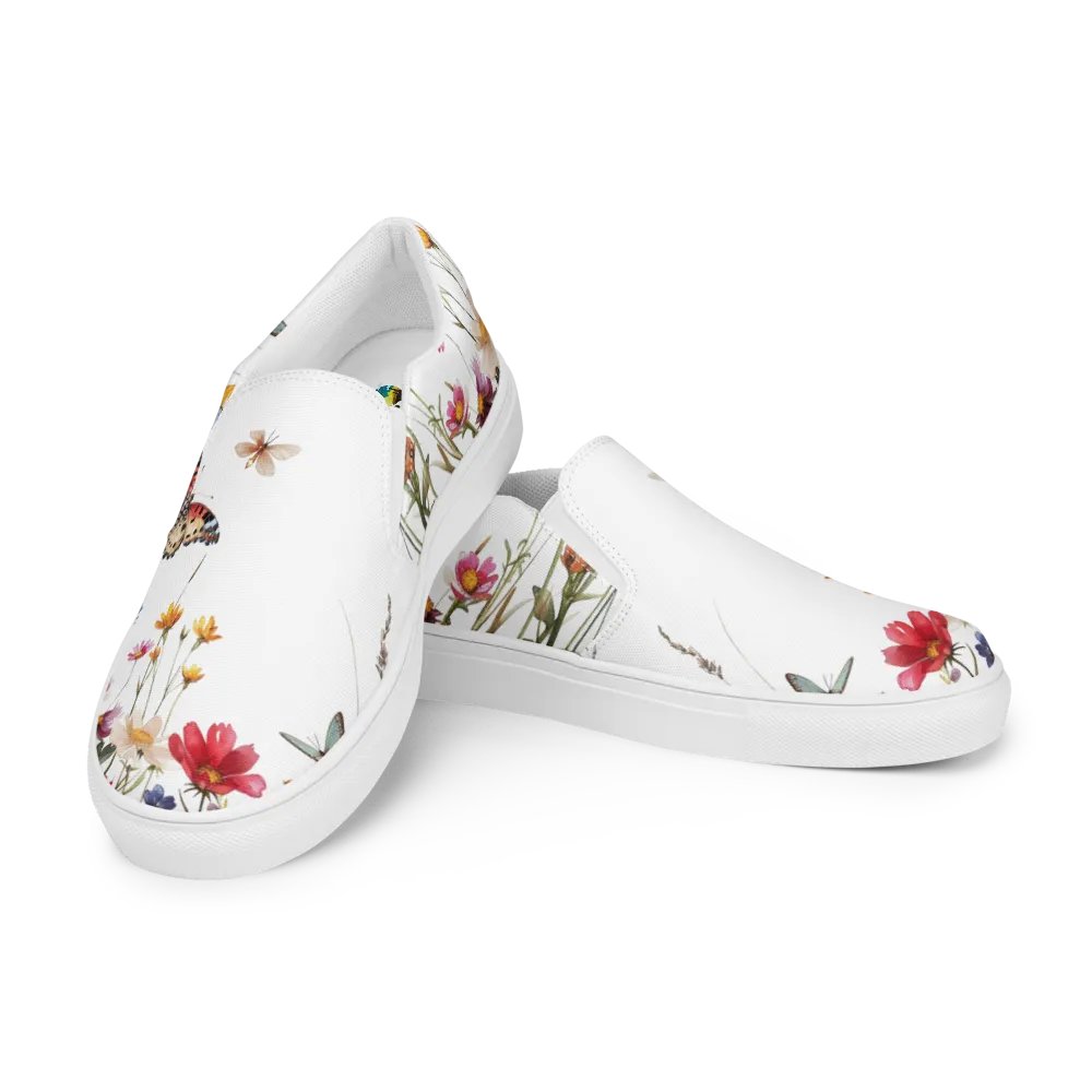 Floral Flutter Slip-Ons product image (11)