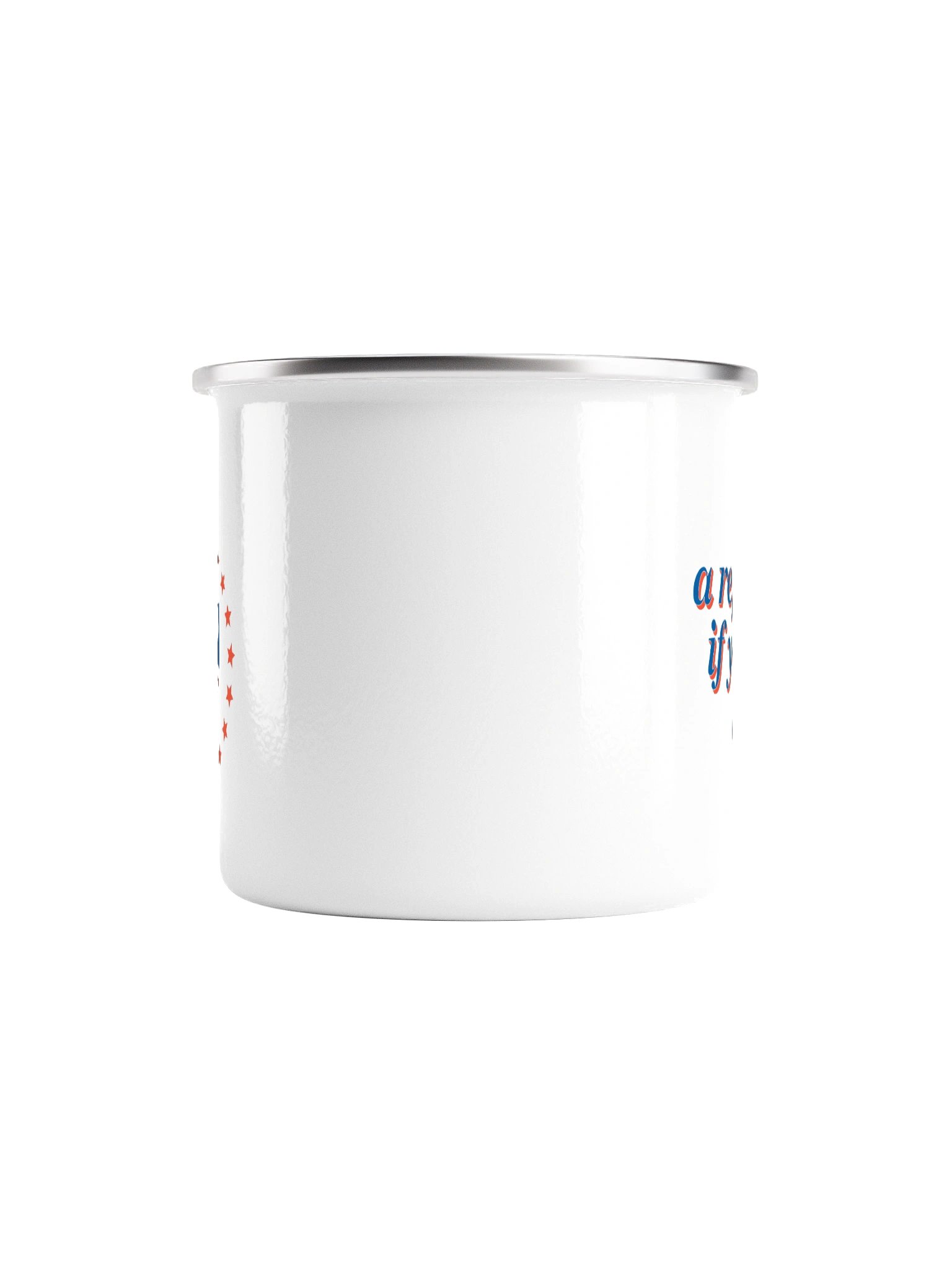 "A Republic, If You Can Keep It" — Enamel Mug product image (2)