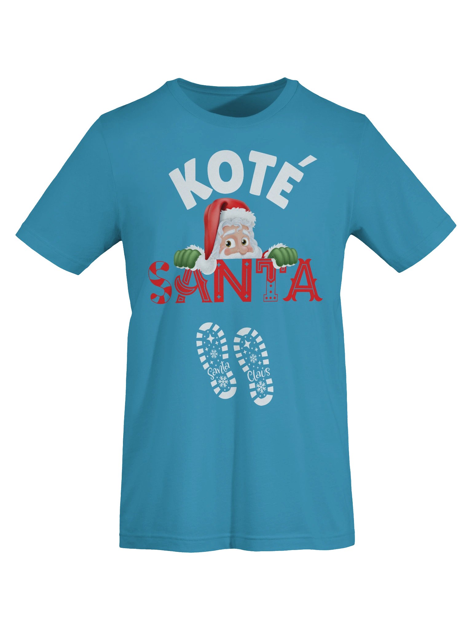 Santa Peekaboo T-Shirt product image (127)