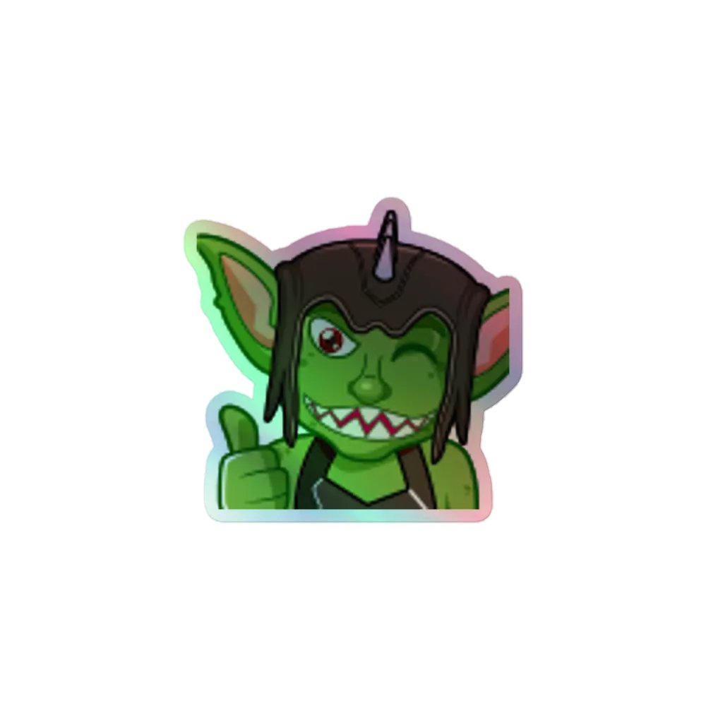 GG Holographic Sticker product image (1)
