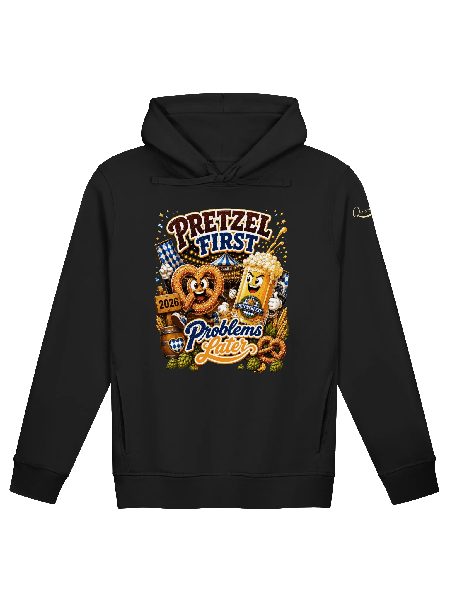 Pretzel 2026 Side Pocket Hoodie - Unisex product image (1)