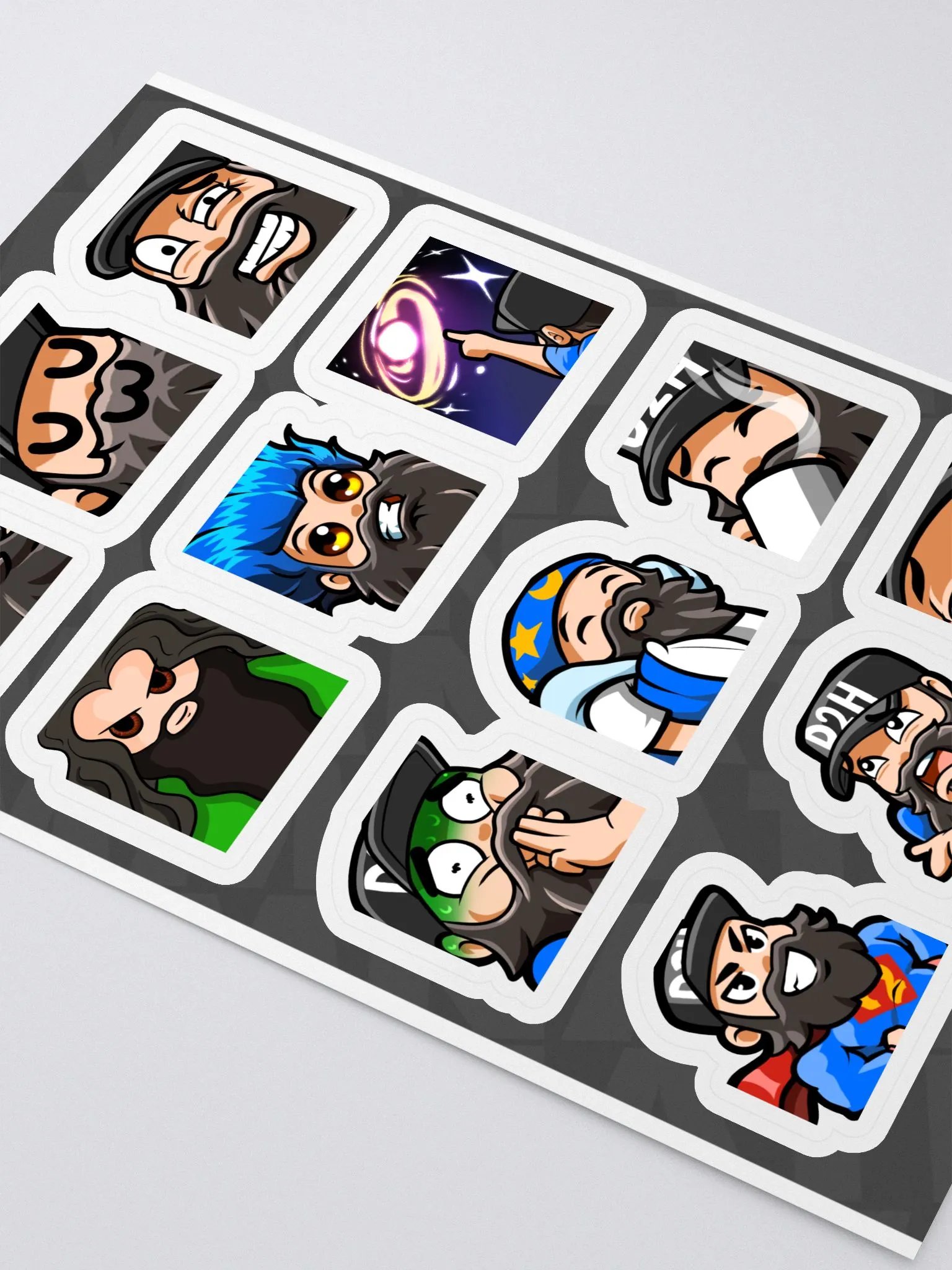 Emote Sticker Sheet. Set 1 product image (3)