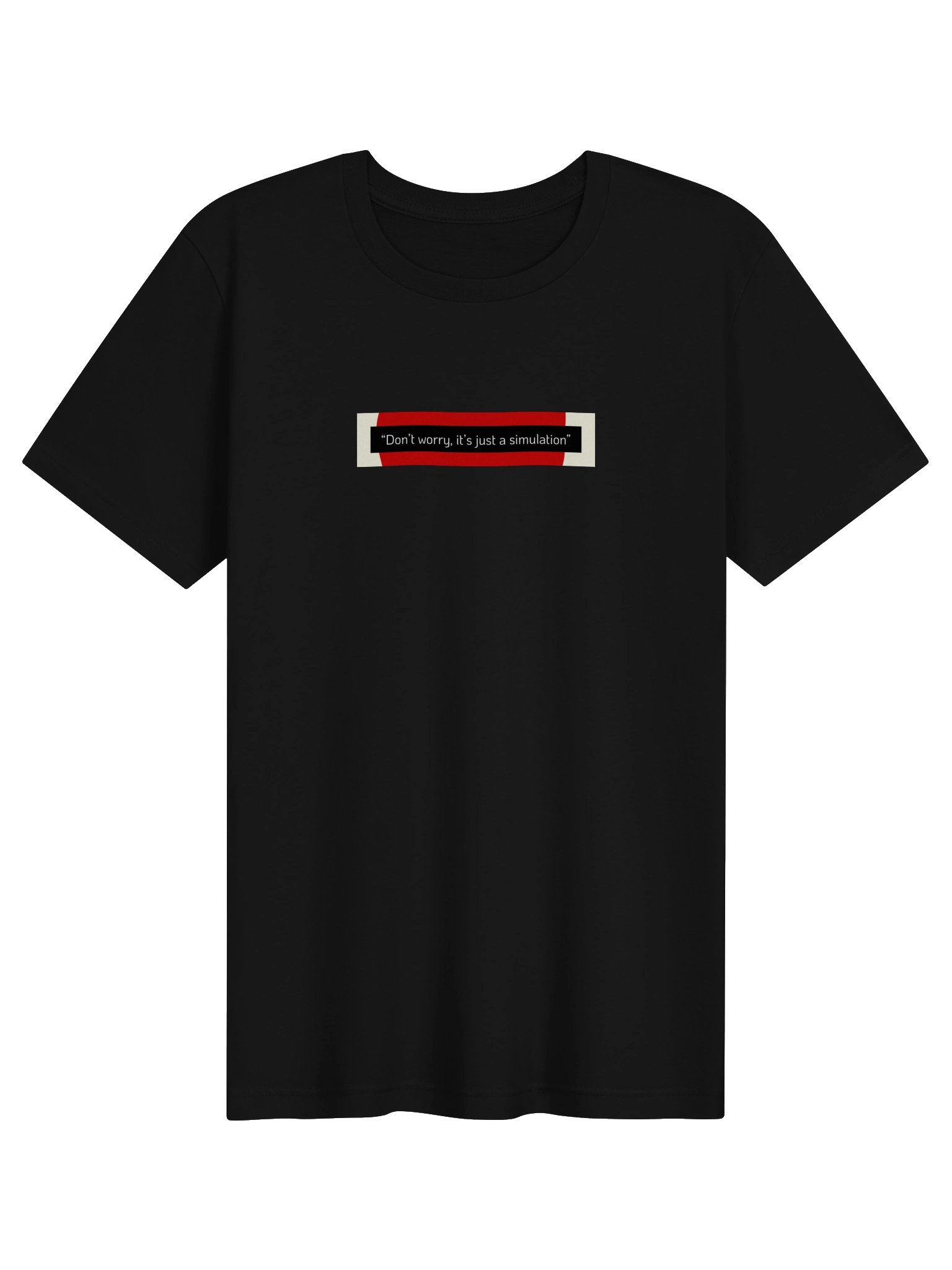 Don't worry, it's just a simulation in red (front and back) |FEM IT product image (1)