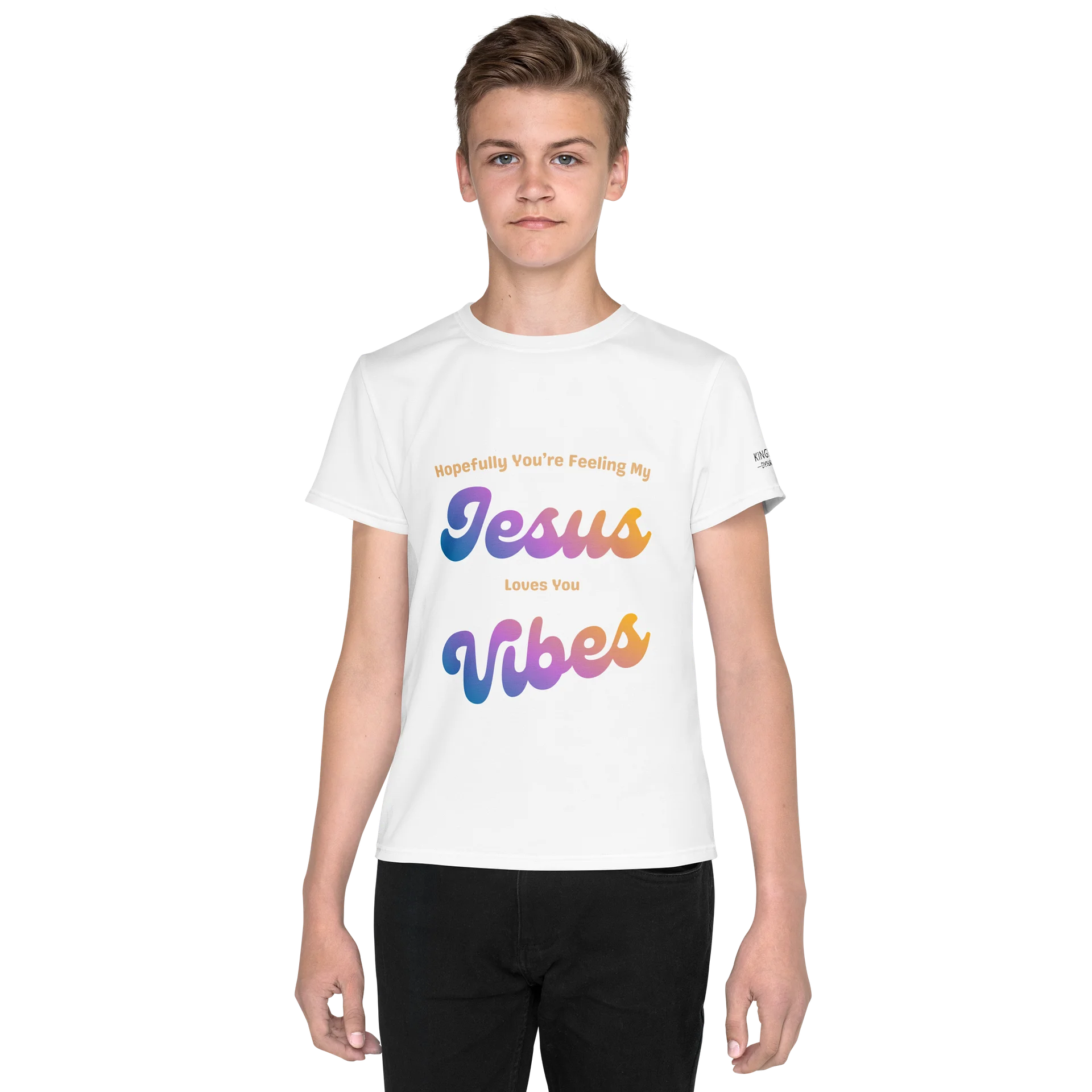 Jesus Vibes Youth Tee product image (1)