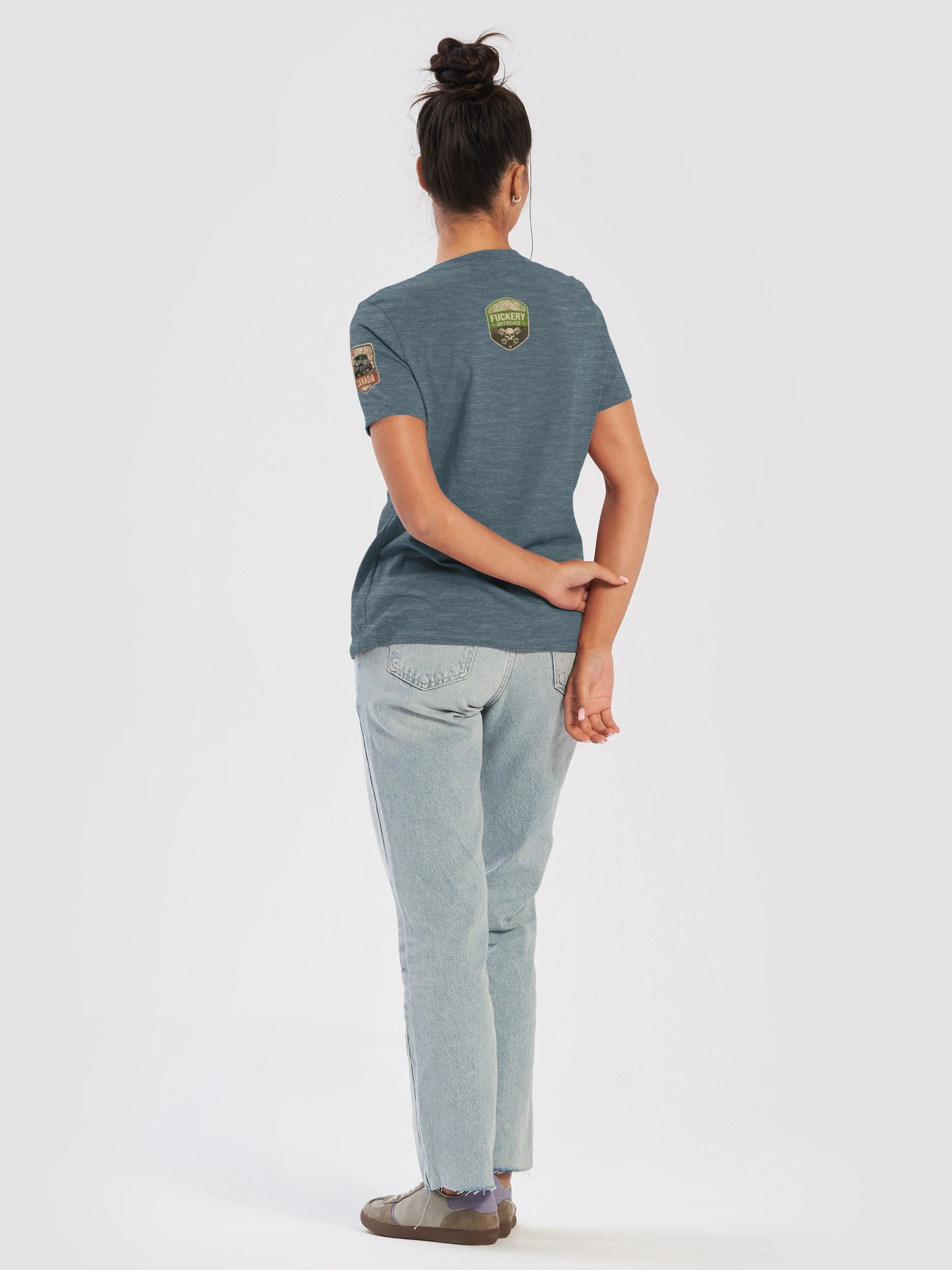 Woman V-Neck t-shirt with Girls Gone Mild (Version 1) product image (9)