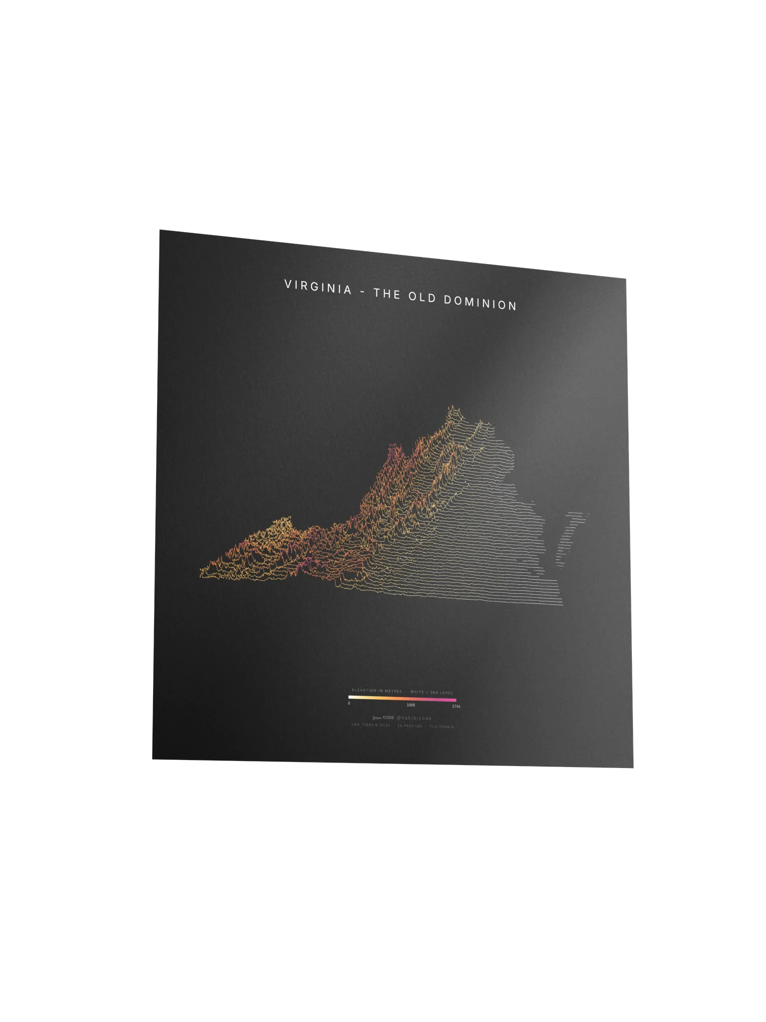 Ridgeline Poster - Virginia product image (3)