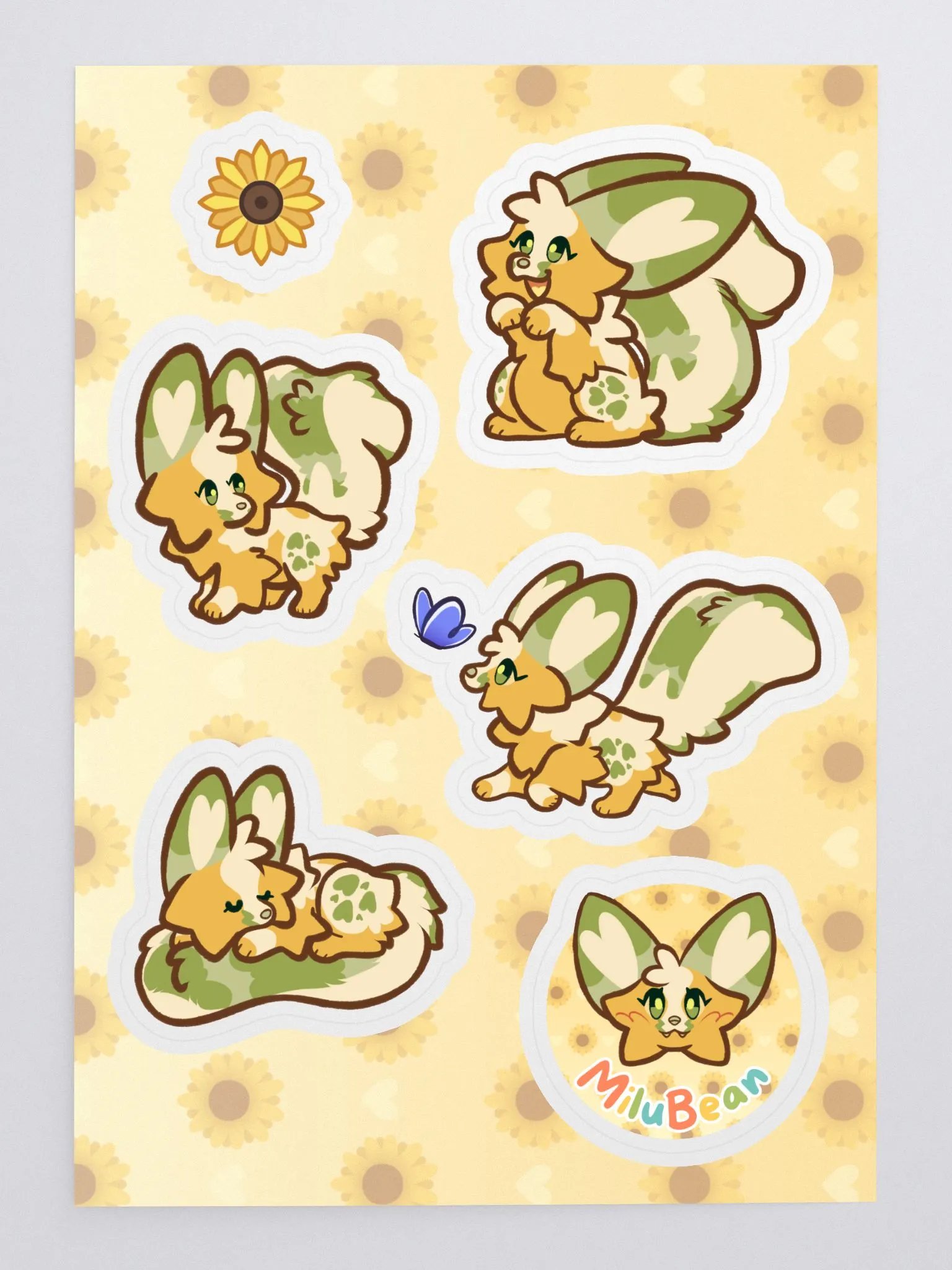 Dinky Milu Sticker Sheet product image (1)