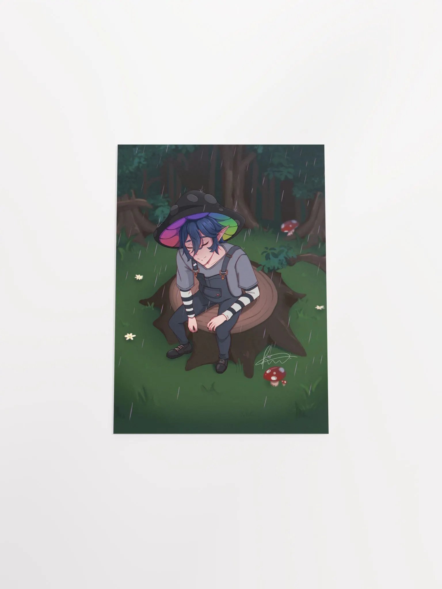 Rainbow Hat Poster product image (4)