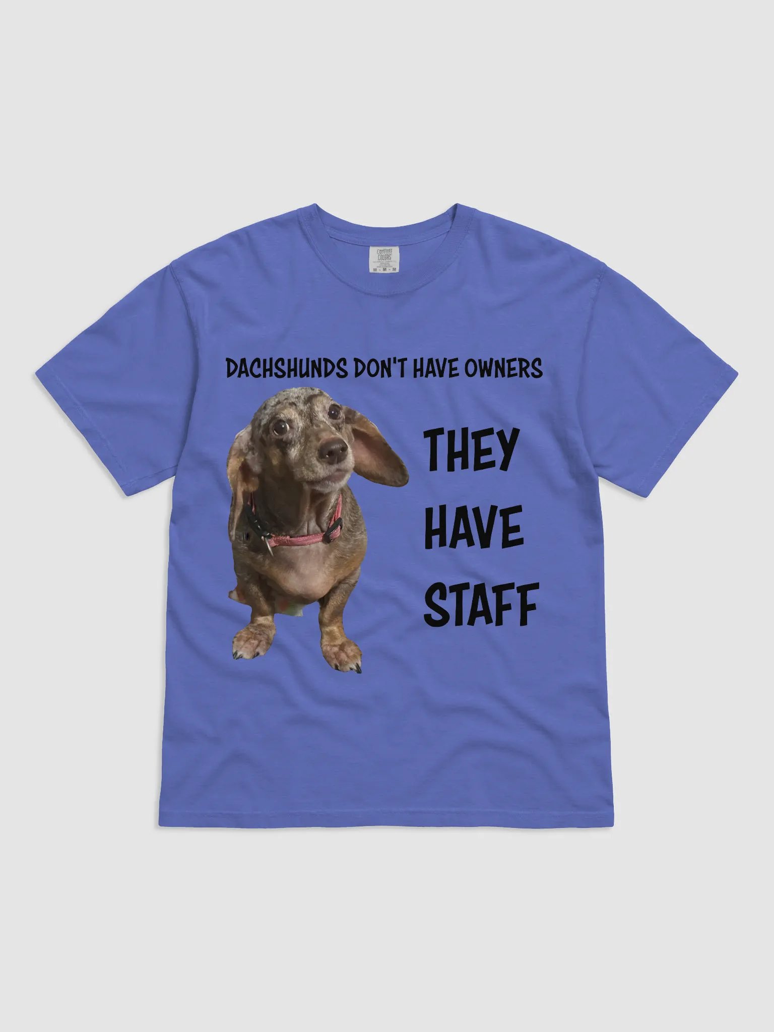 Dachshunds Have Staff Heavyweight T-Shirt product image (1)
