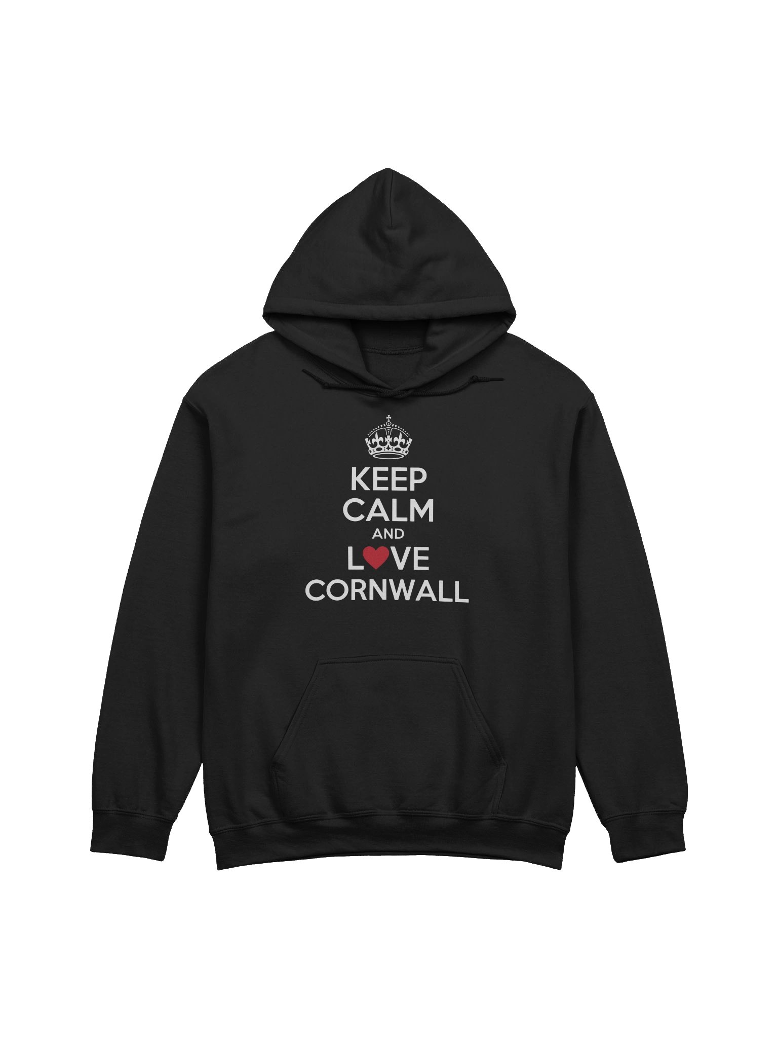 Keep Calm & Love Cornwall Hoodie product image (2)