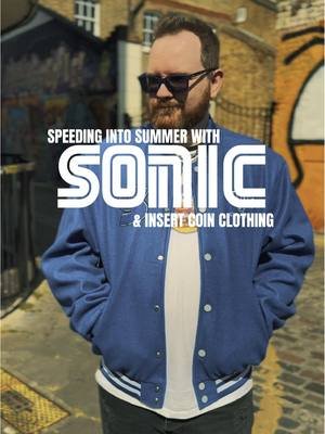 It’s feels like a sign that when the new @Sonic the Hedgehog clothing line from @Insert Coin arrived, the sun came out in a major way. ☀️ I love the detailing on the jacket and I must admit the Sonic & Knuckles hoody is a personally fave 🥹 #gifted #sonicthehedgehog #videogames  📸: @Gilles Bone 