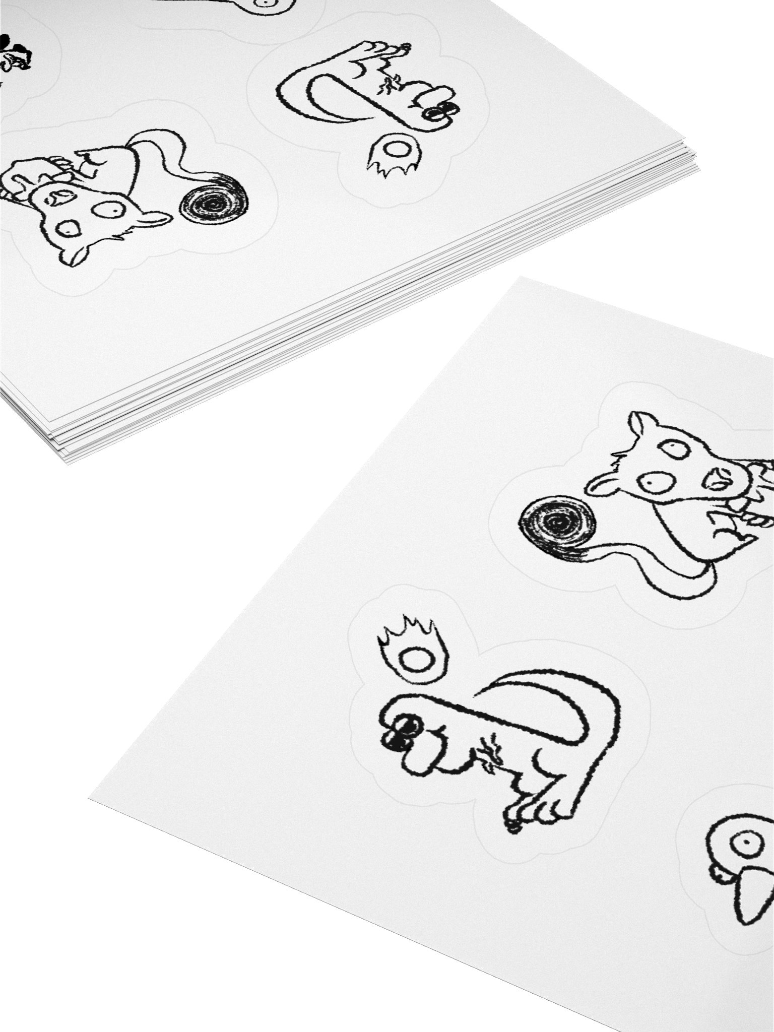 ‘Animals’ Doodle Stickers product image (4)