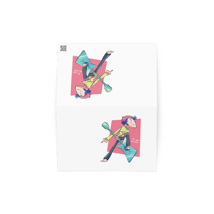 Toe Style Guitarist | Greeting Card product image (4)