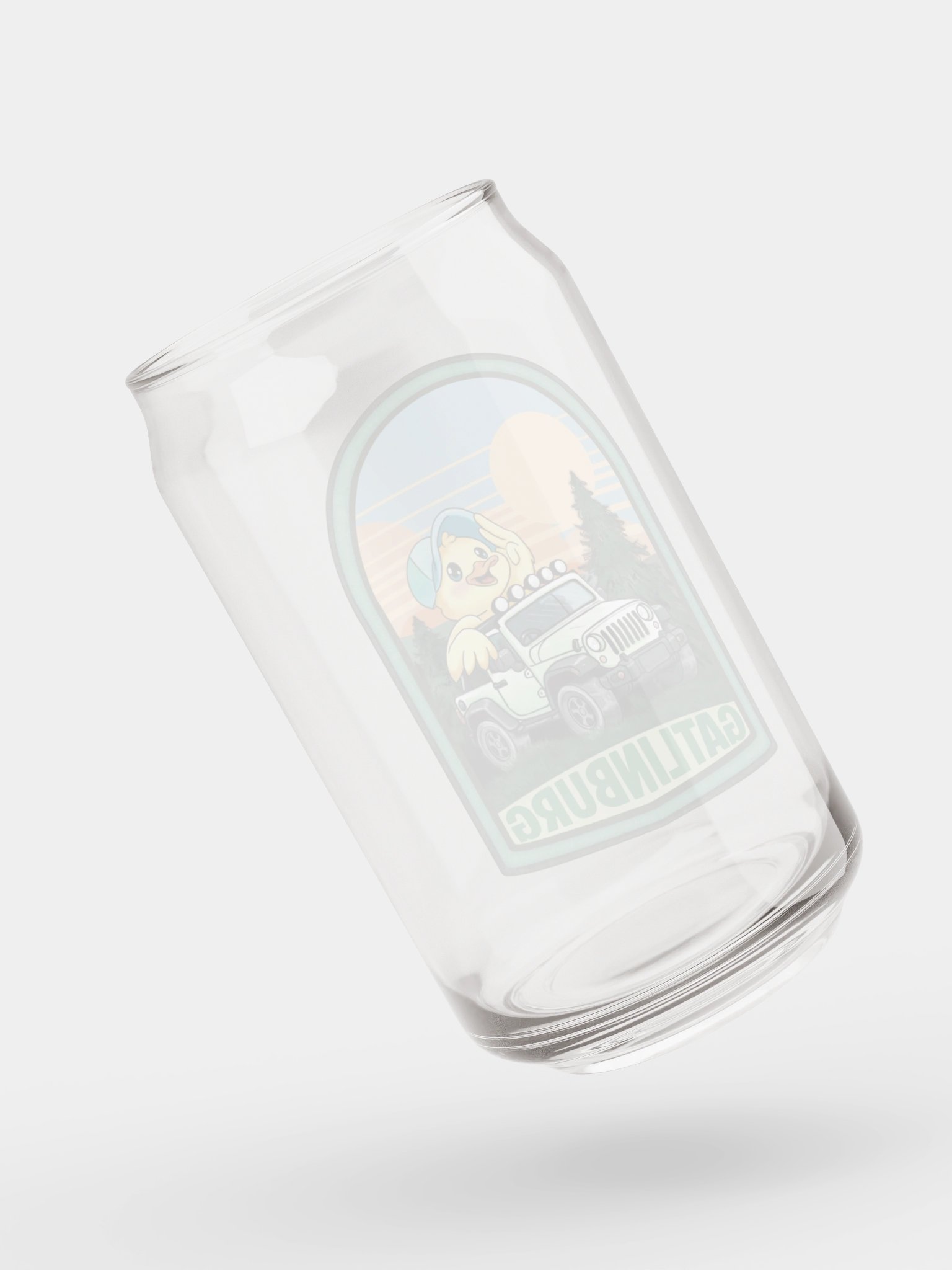 Gatlinburg Jeep Invasion Duck Glass — Event Edition product image (7)