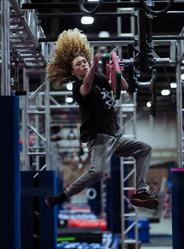 Big air. Big hair. 

UNAA World Series 2026

@ultimate_ninja_athlete 
@streamlocity 

#ninja
#ultimateninja
#ocr
#painface
#f...